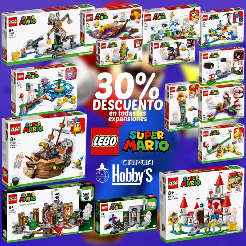 CapuaHobbys's tweet photo. ¡¡OFERTA LEGO SUPER MARIO!!

Ahora todas las expansiones de LEGO Super Mario con un 30% de descuento. La mejor oportunidad para aumentar tu colección y hacerlo mucho más divertido.

#capuahobbys #tutienda #comerciolocal #gijon #asturias #construcciones #lego #supermario #ofertas https://t.co/MVh535i0EP