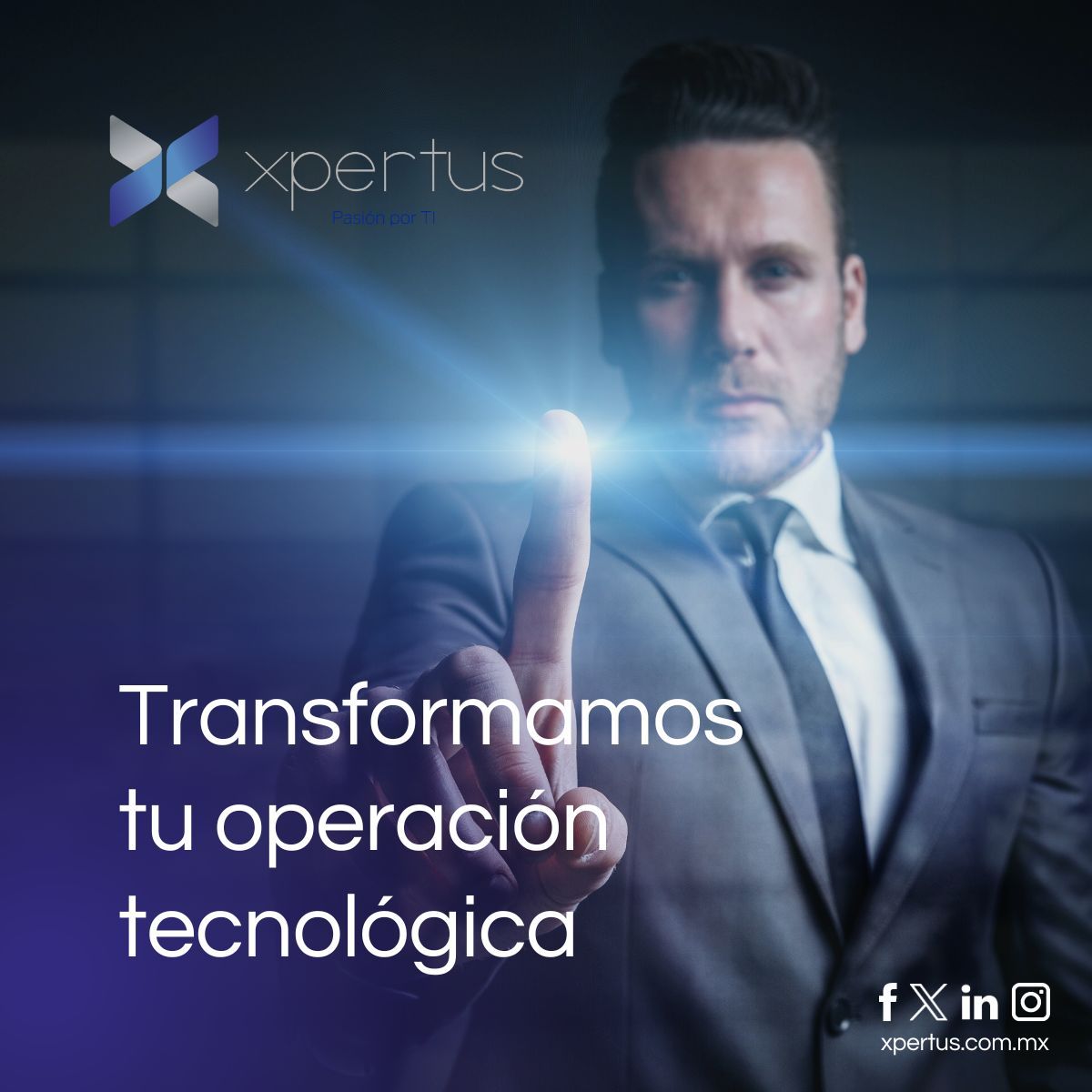 #Xpertus podemos brindarte servicios administrados a la medida de tus necesidades:  #SeguridadSincronizada #Ciberseguridad #ServiciosEnLaNube #ProteccionDeDatos #MDR #MigracionDeDatos #RecuperacionDeDatos #ColaboracionEmpresarial #DataCenter #InternetEmpresarial #InternetEventos