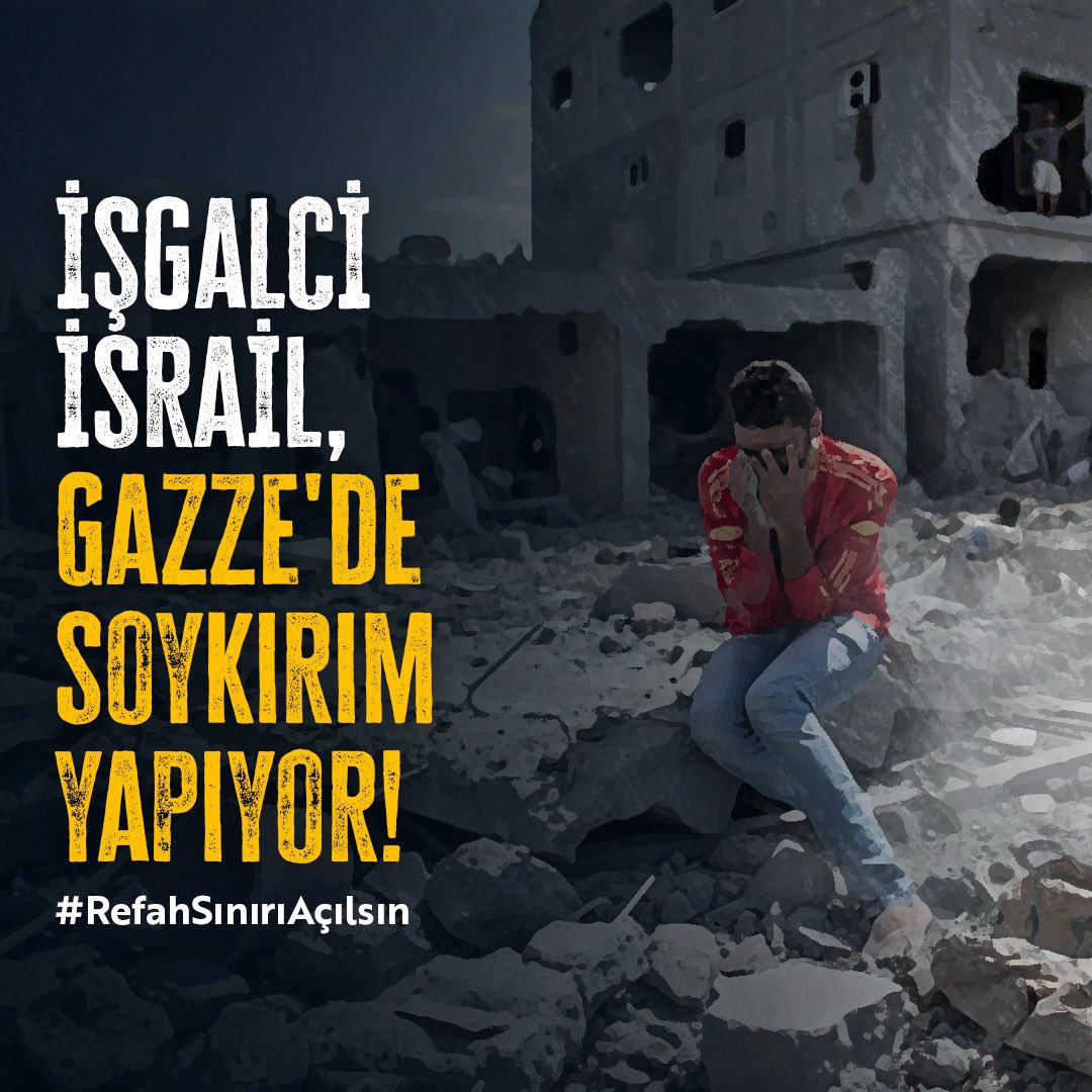 İşgalci İsrail, Gazze'de soykırım yapıyor! Kardeşler çok güçlü bir şekilde etiketlere yazabilir miyiz ? Kalbimizdeki Gazzeyi işgal etmelerine izin verme konuş, yaz unutturma 🤲🇵🇸

#RefahSınırıAçılsın
#OpenRafahBorder
#افتحوا_معبر_رفح
