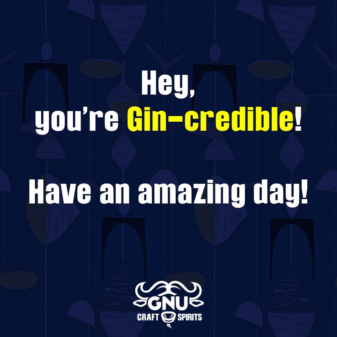 gnucraftspirits's tweet photo. Sometimes you just need a reminder that you are great. Surround yourself with supportive friends and family, and keeping filling each others buckets. Now go reward yourself by pouring your favourite gin cocktail. #GatherYourHerd https://t.co/BQWom6Vl4H