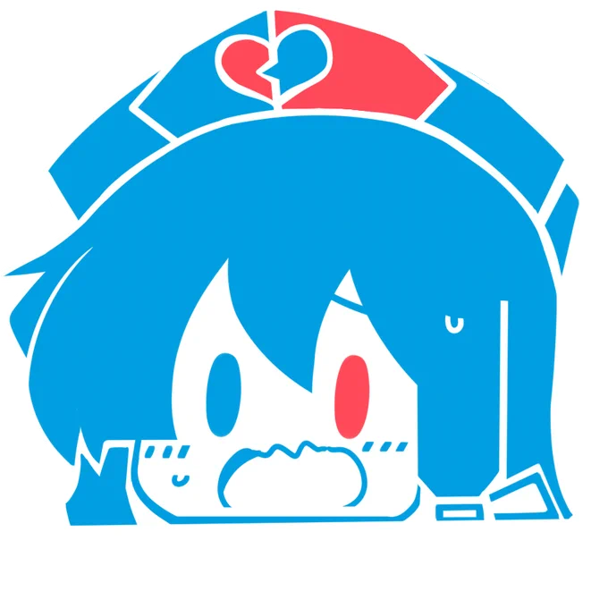 雨晴はうちゃんの顔アイコン完成しましたーご自由におつかいくださいー 