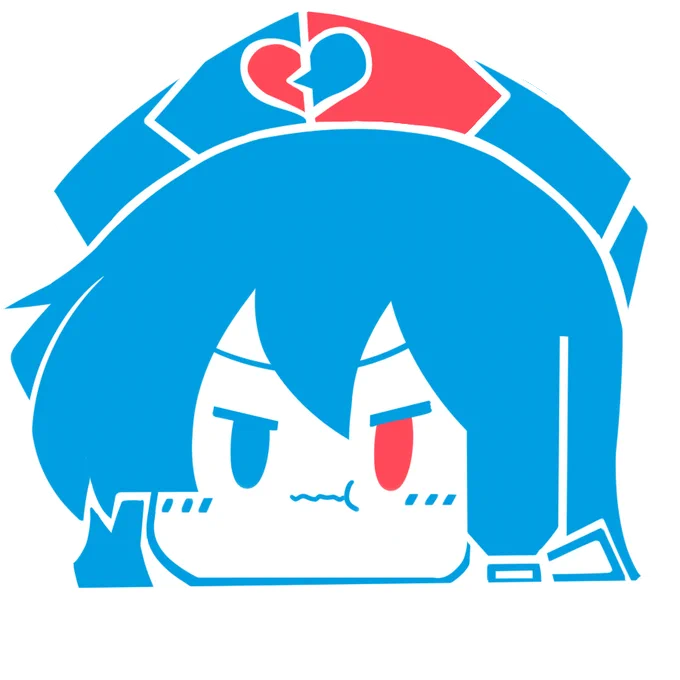雨晴はうちゃんの顔アイコン完成しましたーご自由におつかいくださいー 