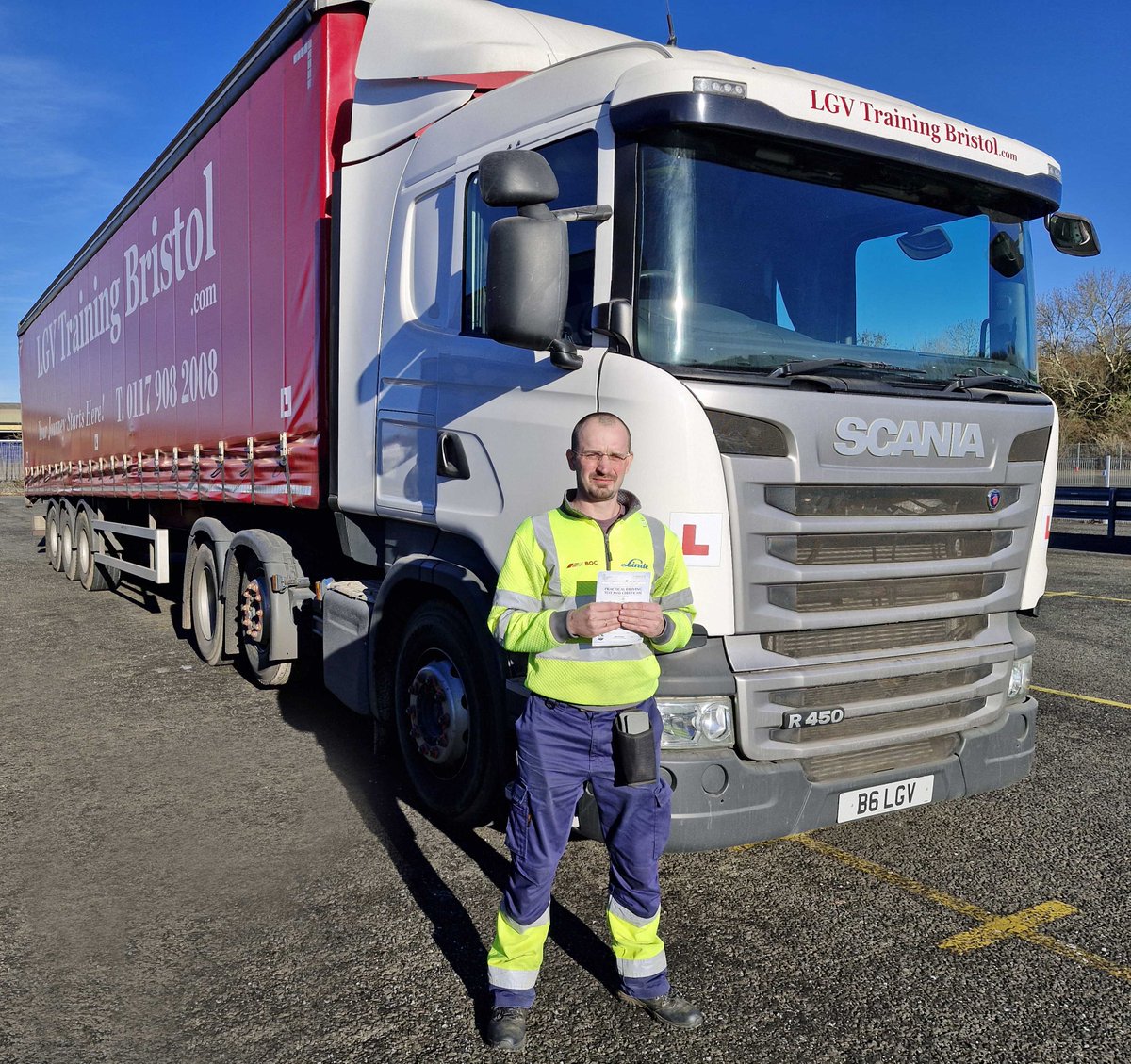 Huge Congratulations to Varis, on a well deserved first time, Cat.C+E test pass today. Keep up the safe driving mate. We wish you all the very best for the future! LGVTrainingBristol.com #YourJourneyStartsHere