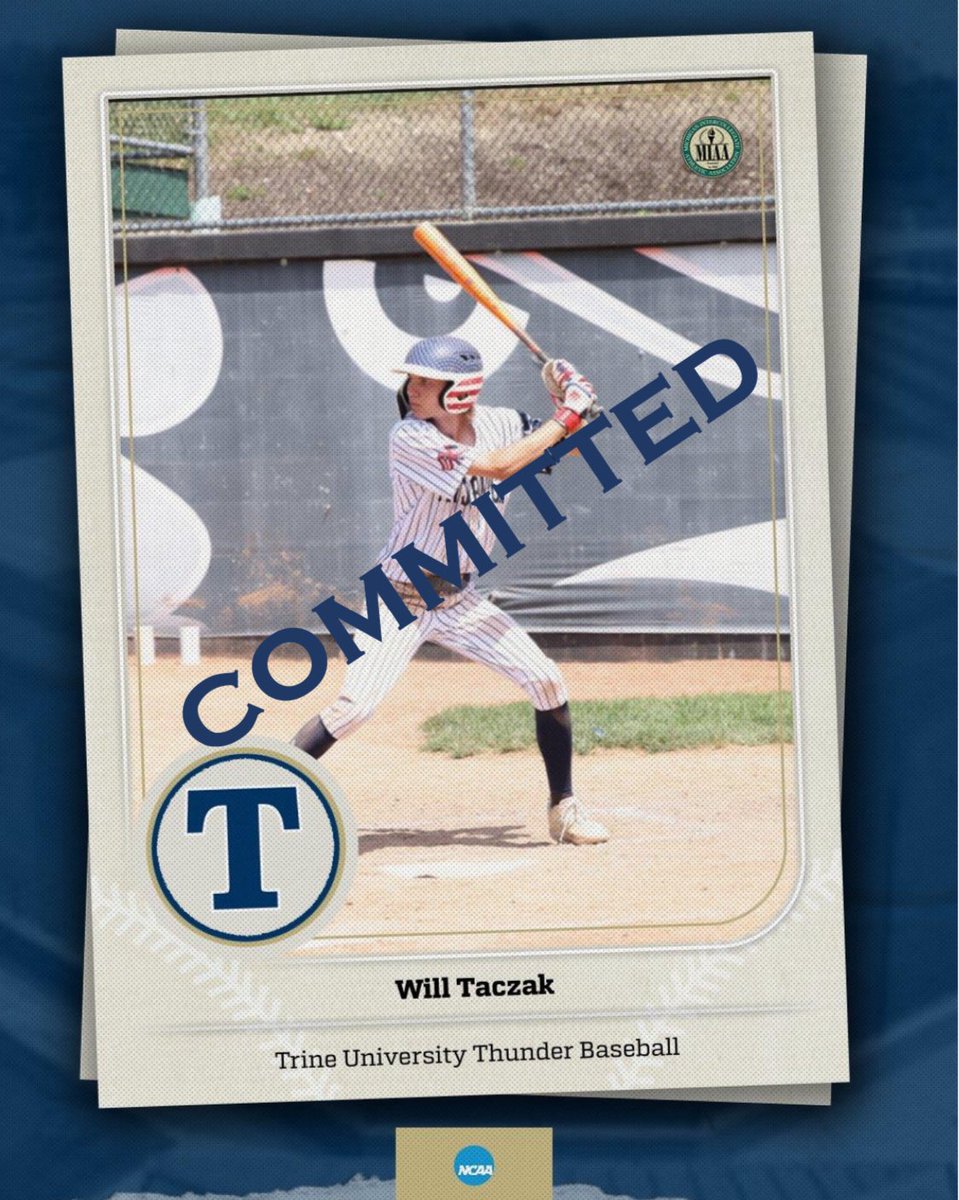 I am very excited to announce that I will be continuing my baseball and academic career at Trine University. I am very thankful for my parents, coaches, and teammates that helped me through the process.<a href="/TrineBaseball/">Trine Baseball</a>