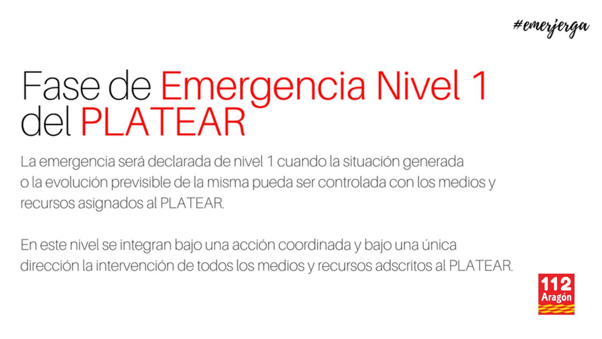 112Aragon's tweet photo. El @GobAragon activa Plan Territorial de #ProtecciónCivil de #Aragón (#PLATEAR) en fase de #Emergencia Nivel 1 debido a la evolución de nevadas y temperaturas mínimas https://t.co/XGzbhh8QGS