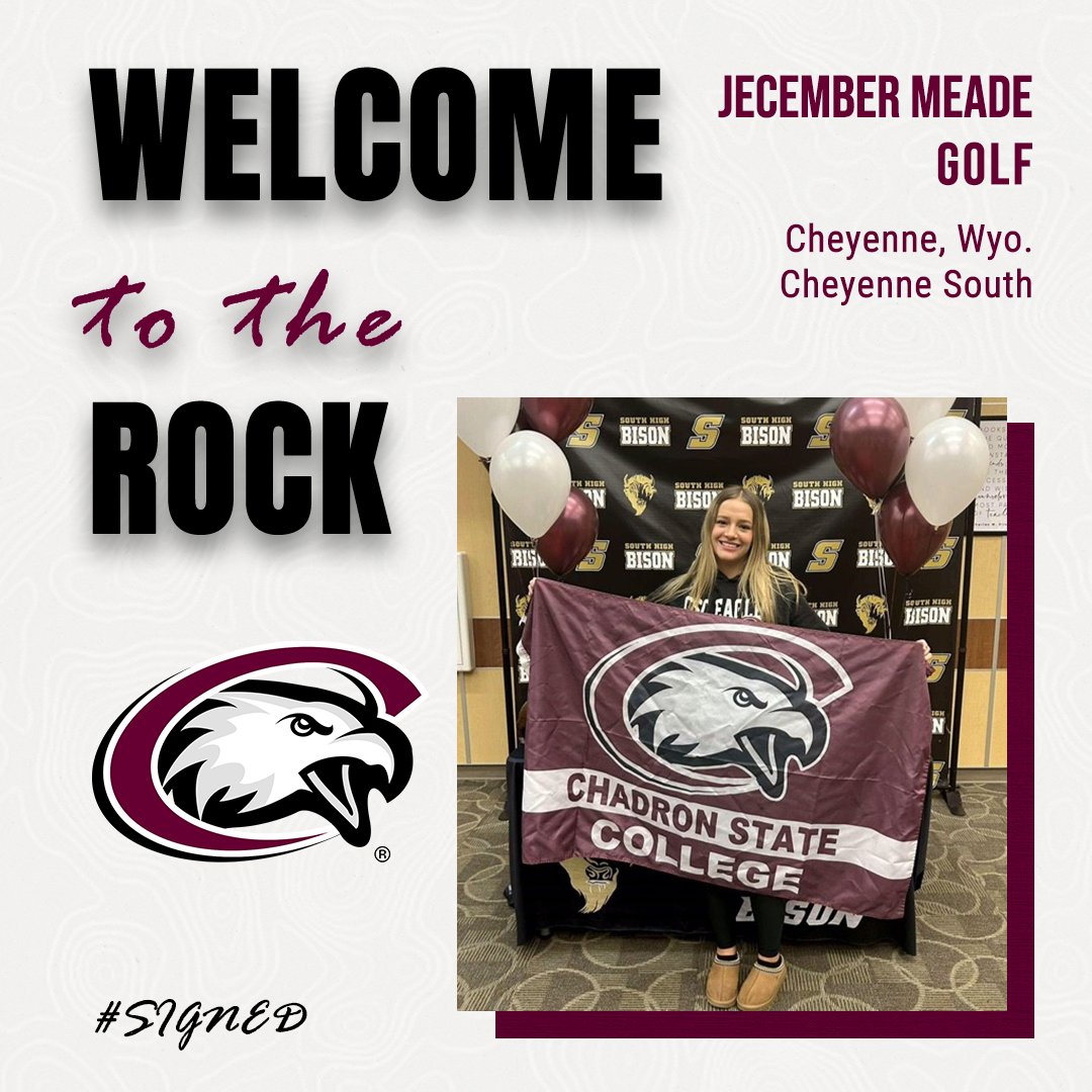 csceagles's tweet photo. Signed, Sealed &amp; Committed 🖊️
📷Welcome Jecember Meade to the Rock 📷 🦅 https://t.co/APJRQUh2Yj