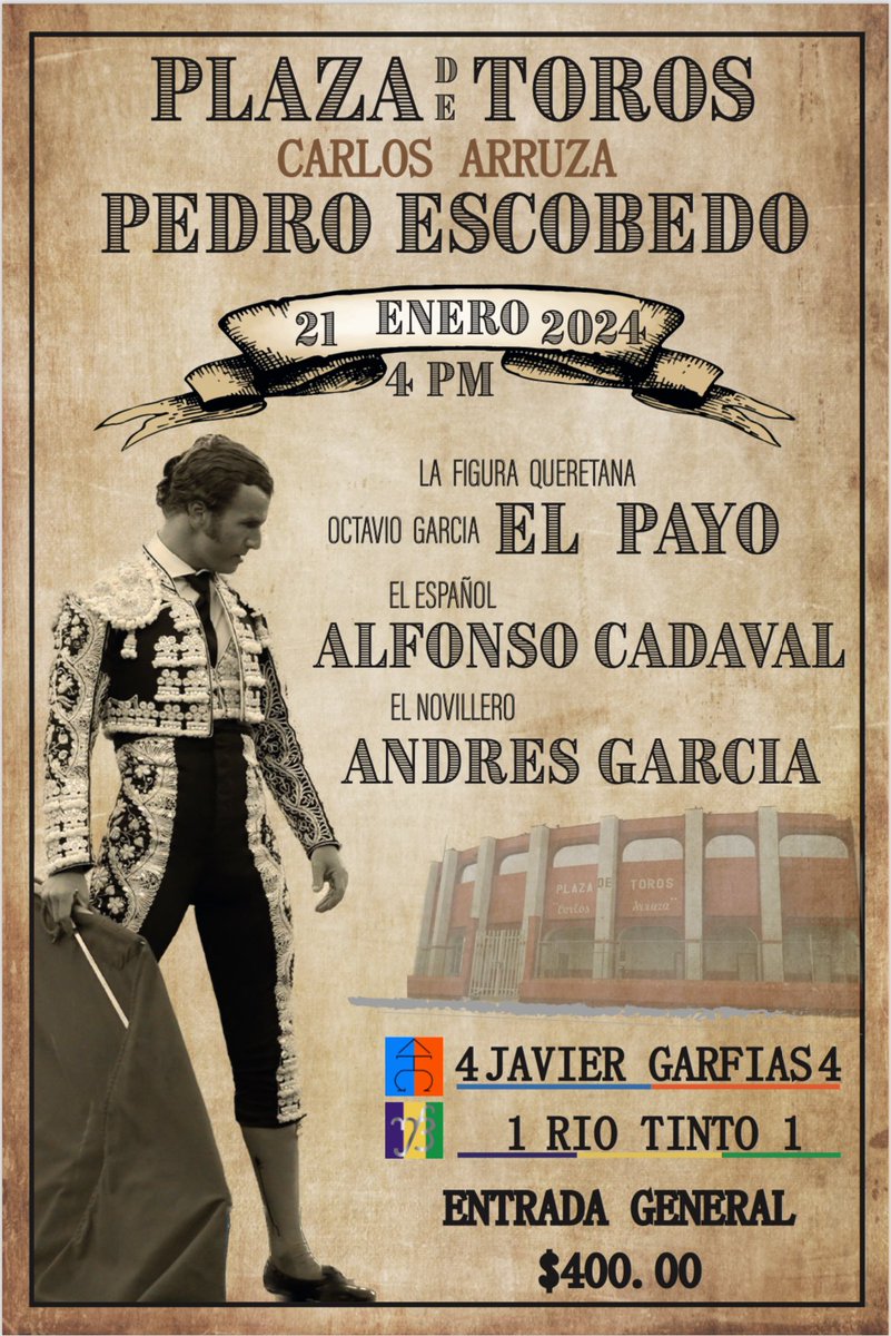 ¡Nos vemos en Pedro Escobedo! #eltorodemexico #conservandoelorigen #pedroescobedo #querétaro #mexico