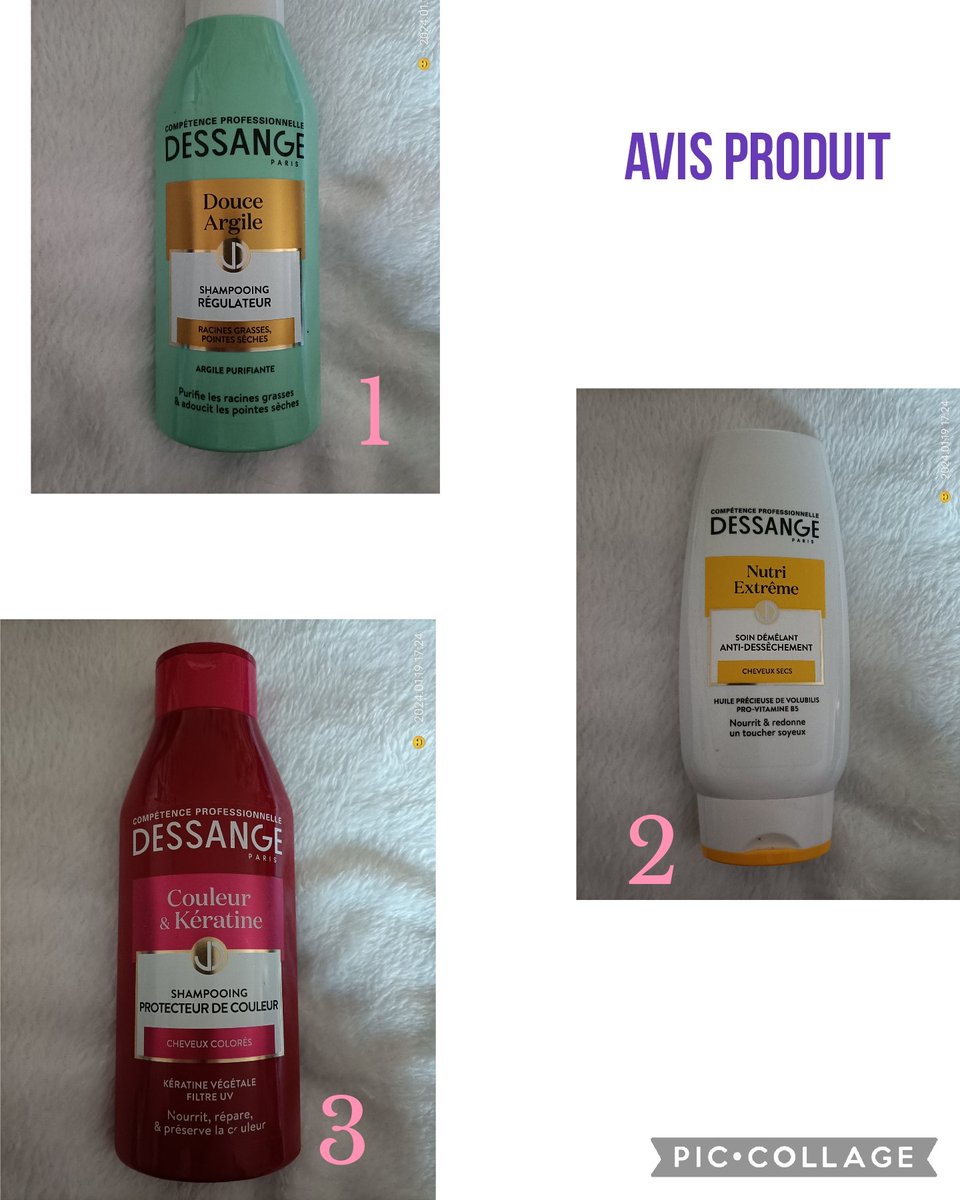 testeuseoce's tweet image. AvIs produit !!! 

Dernièrement j'ai testé la marque Dessange  et je ne regrette pas surtout le shampoing numéro 1 moi qui a tendance à avoir les cheveux gras vite malheureusement mais avec ce shampoing c'est magique mes cheveux deviennent ( gras ) moins souvent !! #DESSANGE