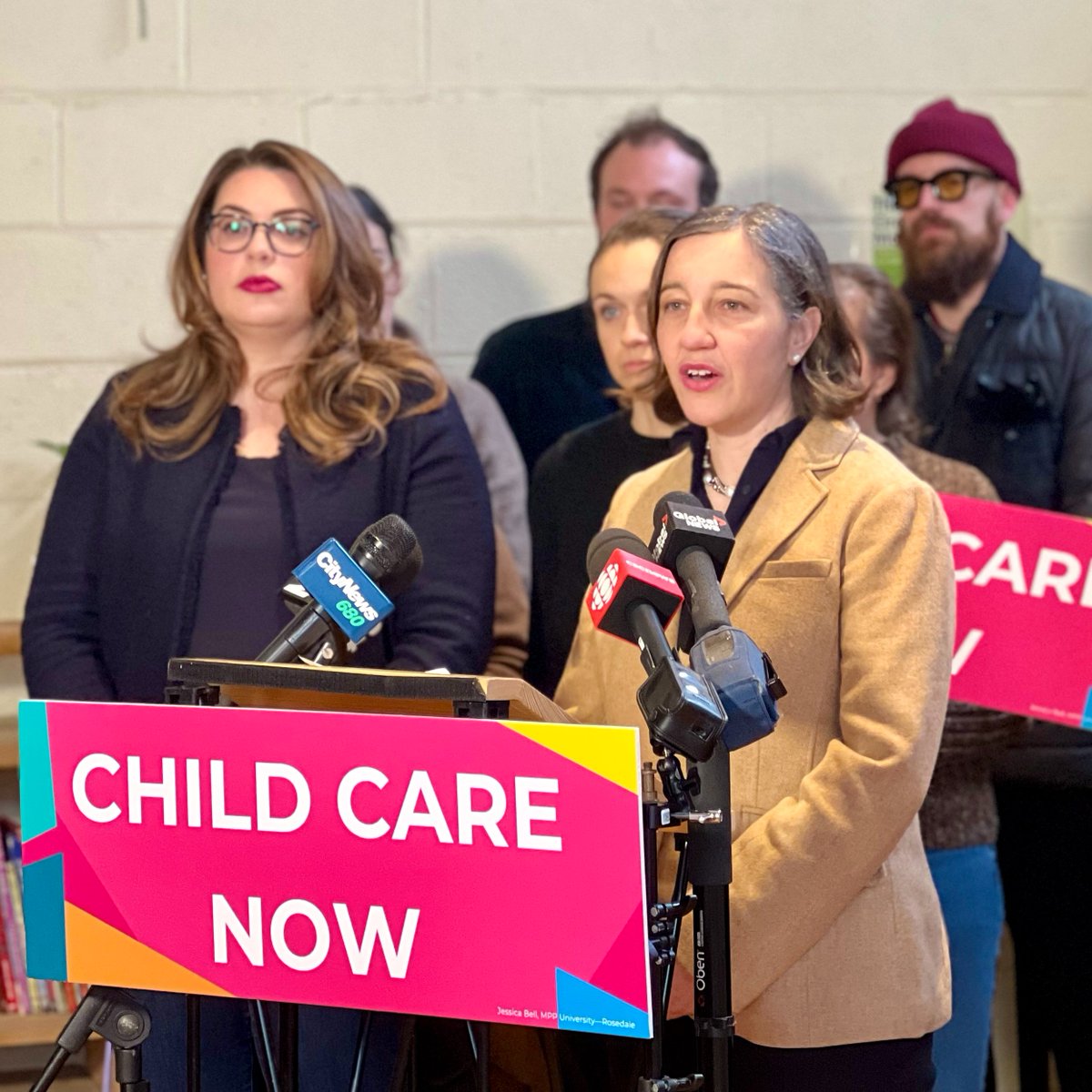 Thank you @JessicaBellTO for amplifying our @OntarioNDP call on Conservatives to expand childcare by investing in the workers needed to staff our childcare spaces. Young families across the province are in a dire situation. 🧵 #ONpoli