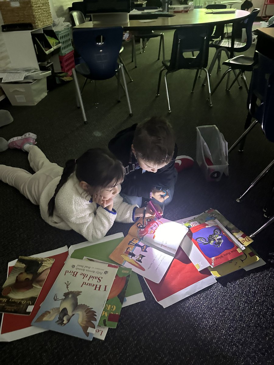 Meredith Griffin (@meregriff81) on Twitter photo Guess what day it is? Flashlight Friday! Partner reading is so much more fun with flashlights. <a href="/SonntagElem/">Sonntag Elementary</a> Guess what day it is? Flashlight Friday! Partner reading is so much more fun with flashlights. <a href="/SonntagElem/">Sonntag Elementary</a>