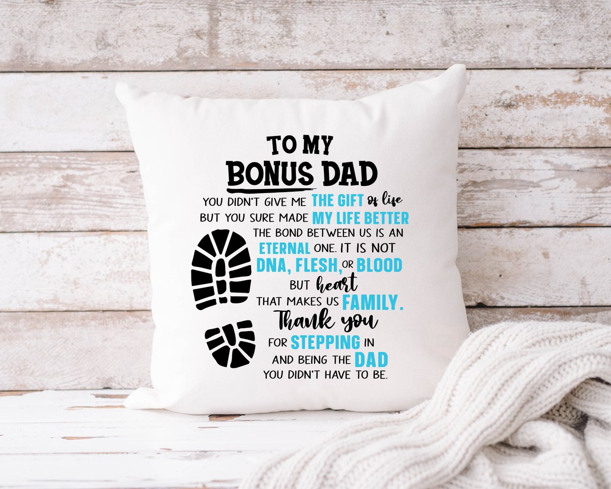 simplysarah72's tweet photo. This Bonus Dad Cushion makes the perfect gift for the dad that stepped up.
#BonusDadCushion #StepdadGift #SteppedUpDad https://t.co/5gjO4lV2nb