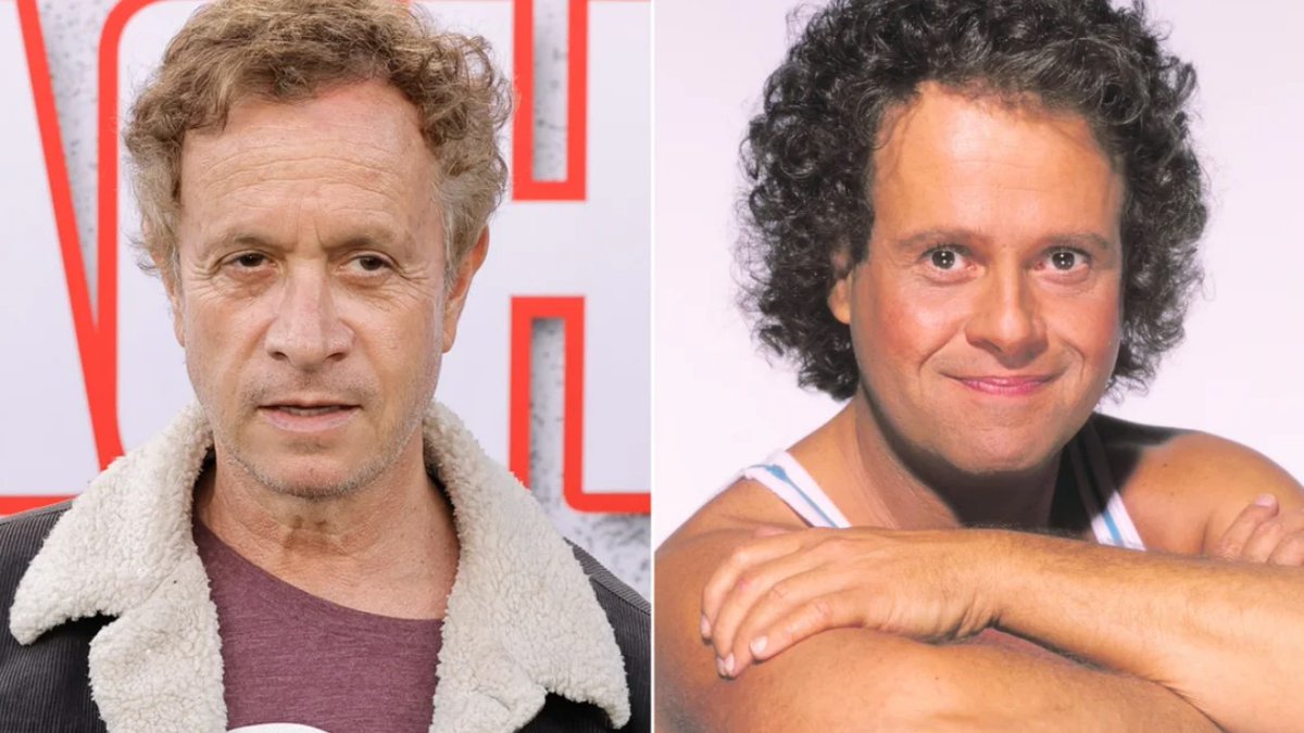 stevesolomon's tweet photo. A movie about Richard Simmons starring Pauly Shore.  I'm in!  @scottlinn_ and I talk about that on today's show, as well as George Carlin's brilliance, the snow storm, EGOT award winners, and escape rooms.  Subscribe and listen at https://t.co/ON6lteyw2K https://t.co/uAhAPynZRH