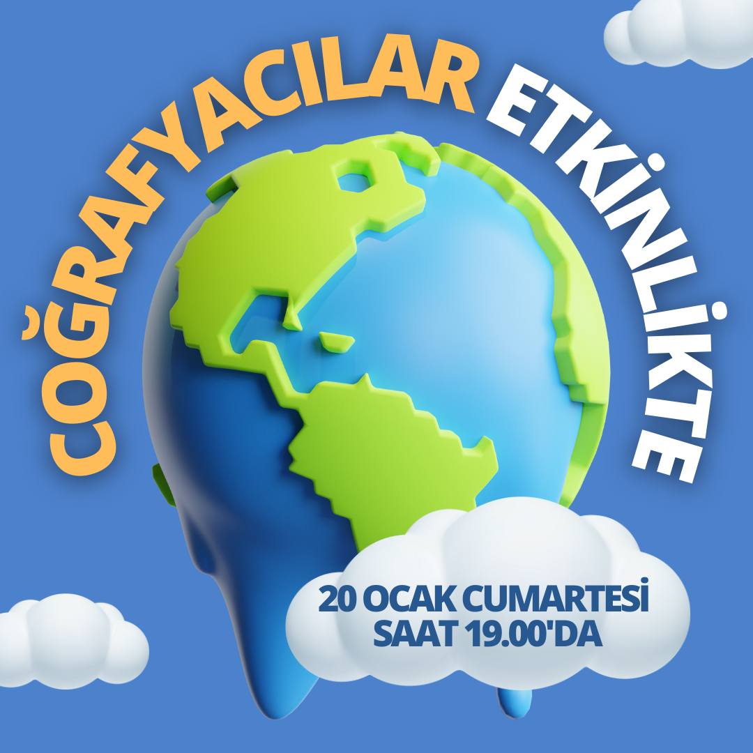 Coğrafyacılar 🌍📝
Yarın önemli etkinlik var. İlk twiti <a href="/BayramMeral/">Bayram Meral</a> ustad ateşleyecek🎈🎈🎈 
Herkesi desteğe bekliyoruz ⏳️
<a href="/BayramMeral/">Bayram Meral</a> 
<a href="/TurgayKocakaya/">Turgay KOCAKAYA🇹🇷</a> 
<a href="/egit_mehmet/">Mehmet Eğit</a> 
@cografyaa_hocam 
<a href="/Cografyacilariz/">Türkiye Coğrafya Öğretmenleri</a> 
<a href="/rodinya00/">ZorunluCografya</a> 
<a href="/cografyaapltfrm/">Coğrafya Platformu</a> 
<a href="/olcay2334/">cografyacı</a> 
<a href="/cografya_56/">Alican Hoca ile Coğrafya</a> 
<a href="/gokce_okumuss/">Gökçe Nur Okumuş</a>