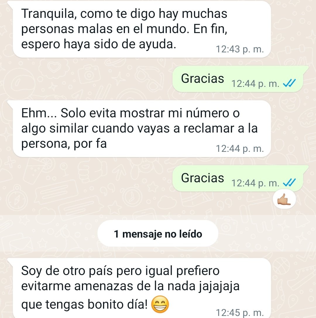 Esto es aún más grave. Enviaron mi número telefónico a una gran red de pornografía internacional que funciona a través de Whatsapp.
Dicen en el grupo que me envíen vídeos masturbandose, por favor necesitamos acción Tengo miedo.
<a href="/DIJINPolicia/">Dirección de Investigación Criminal e INTERPOL</a> 
<a href="/DirectorPolicia/">General William Oswaldo Rincón Zambrano</a> 
<a href="/petrogustavo/">Gustavo Petro</a>
