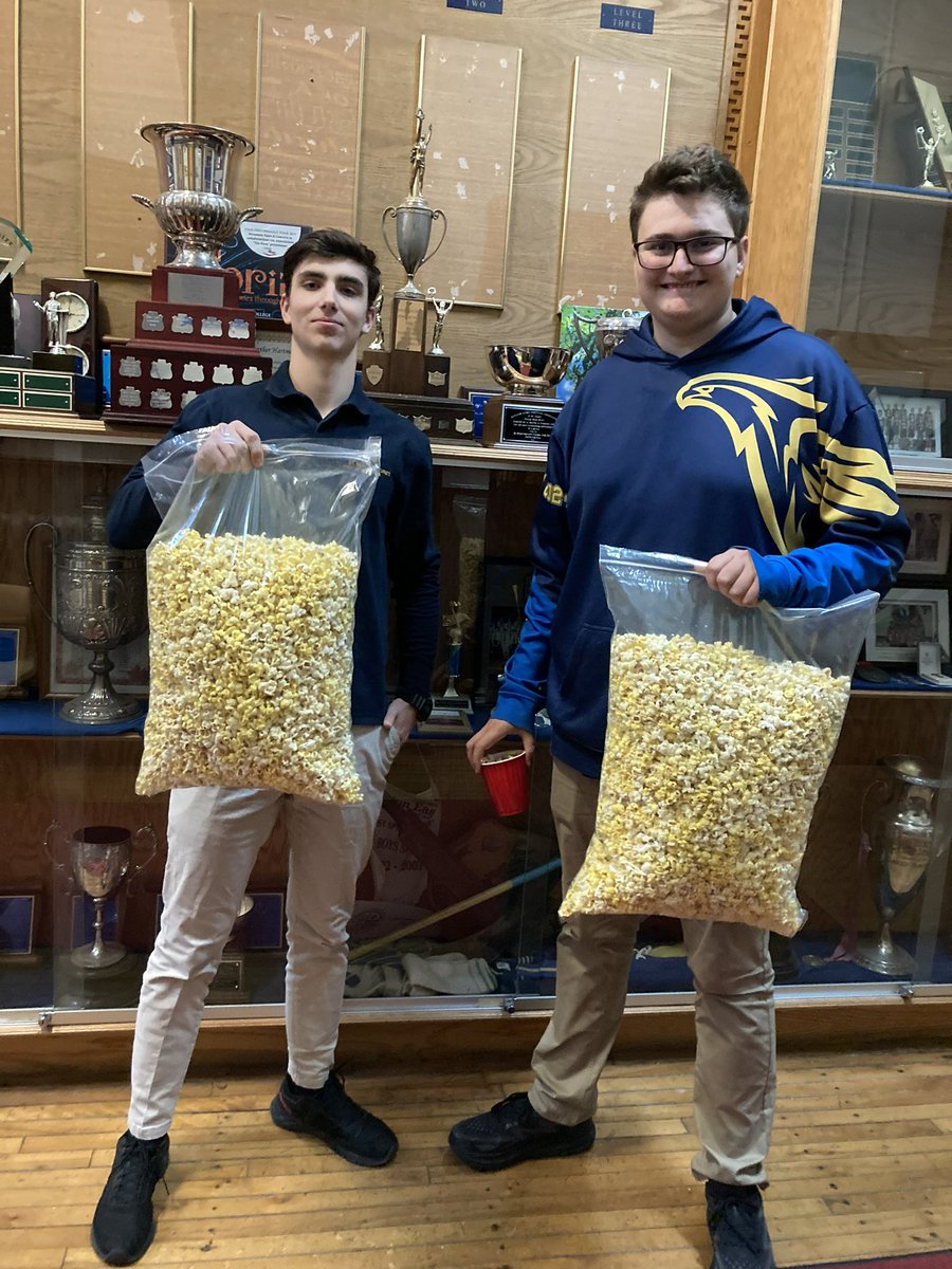 It is popcorn day and our generous friends <a href="/CineplexMovies/">Cineplex</a> treated us to some yummy popcorn 🍿