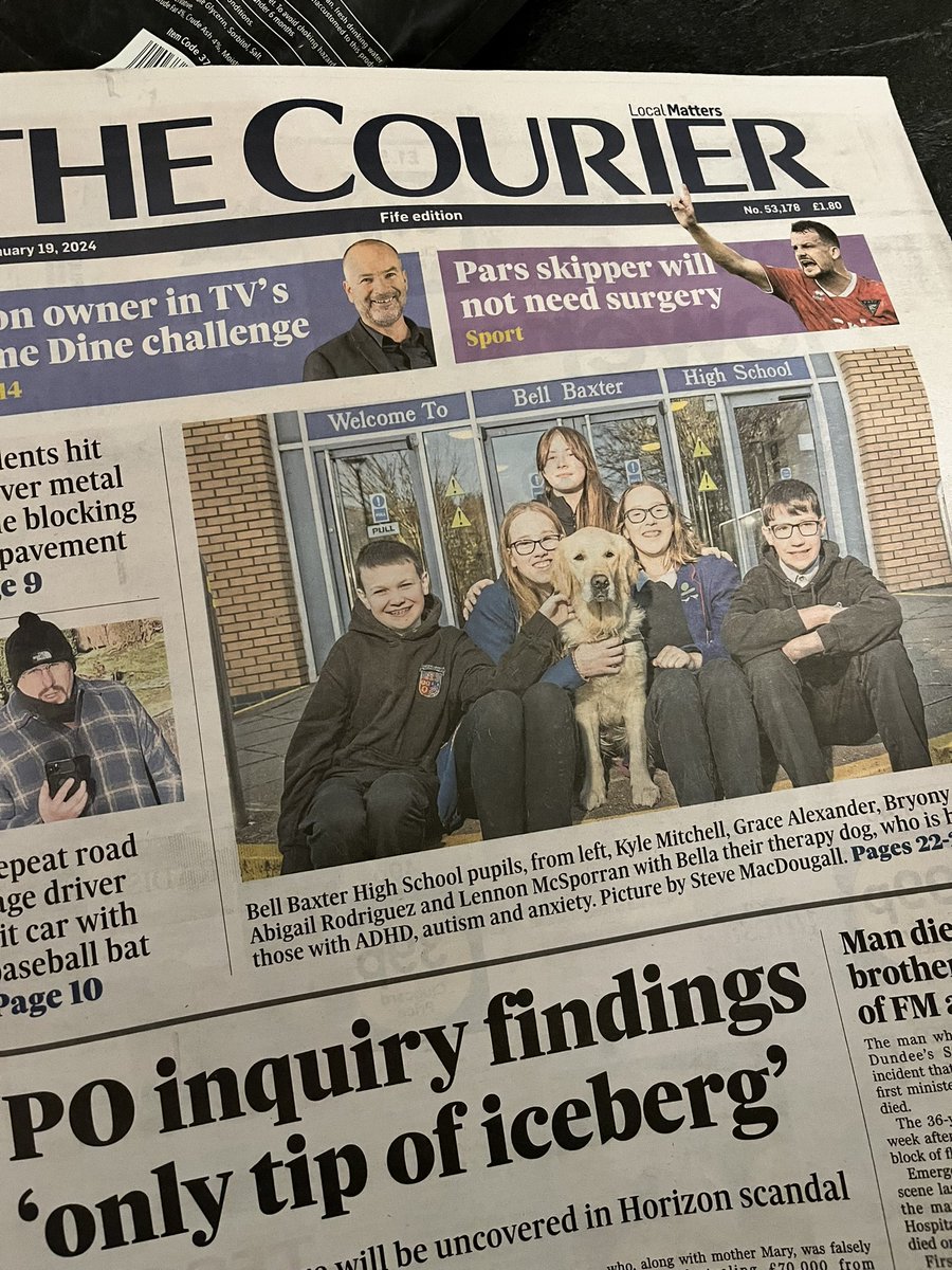 Bella the Therapy Dog tweet media