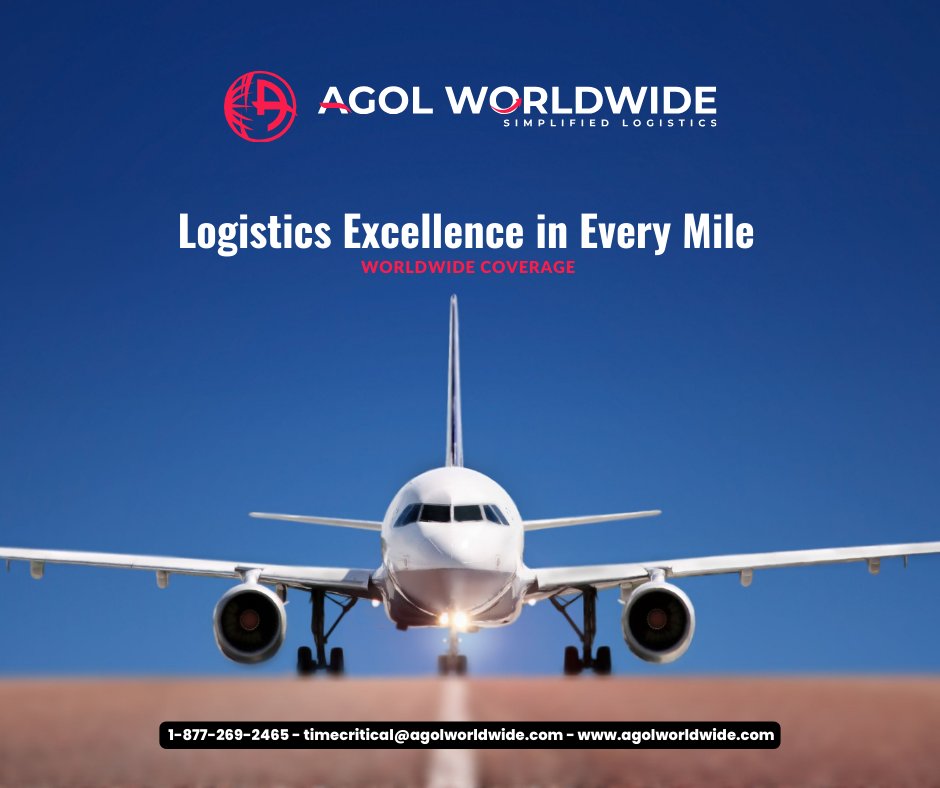 #logistics #supplychain #shipping #freight #warehousing #distribution #transportation #fulfillment #IOR #EOR #Importerofrecord #timecritical #OBC #Onboardcourier #GlobalTrade #TradeCompliance #InternationalShipping #GlobalSupplyChain #AGOLWorldwideInc