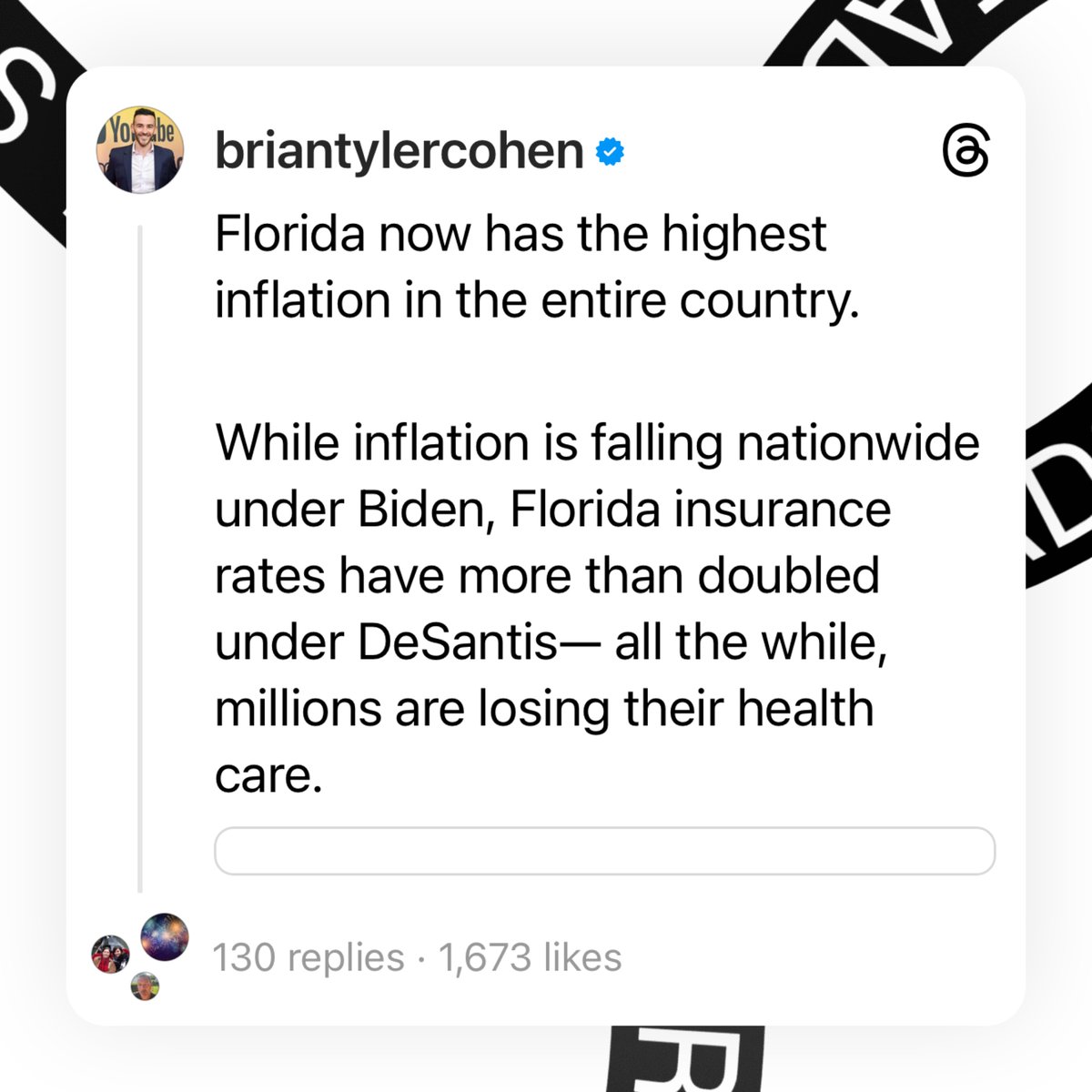 JustHisWords's tweet photo. @FLWillRegret22 DeSantis, you're just a whiny, crooked creep. Just like trump. You're also a LIAR &amp; you're a thief. Just like trump. STFU and slink back to gatorland. Your own hate &amp; bigotry, your own ignorance &amp; denseness, has doomed you &amp; all of Florida. #STOPLIARS #UPtheDemocracy! #1SecularUS https://t.co/3jbhjXX71S