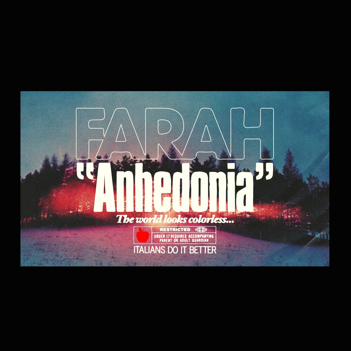 Farah shares new poem 'Anhedonia' with original score by Johnny Jewel.