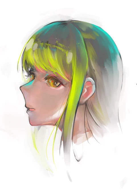 ←今の絵 一年前の絵→  少しは成長しただろうか
