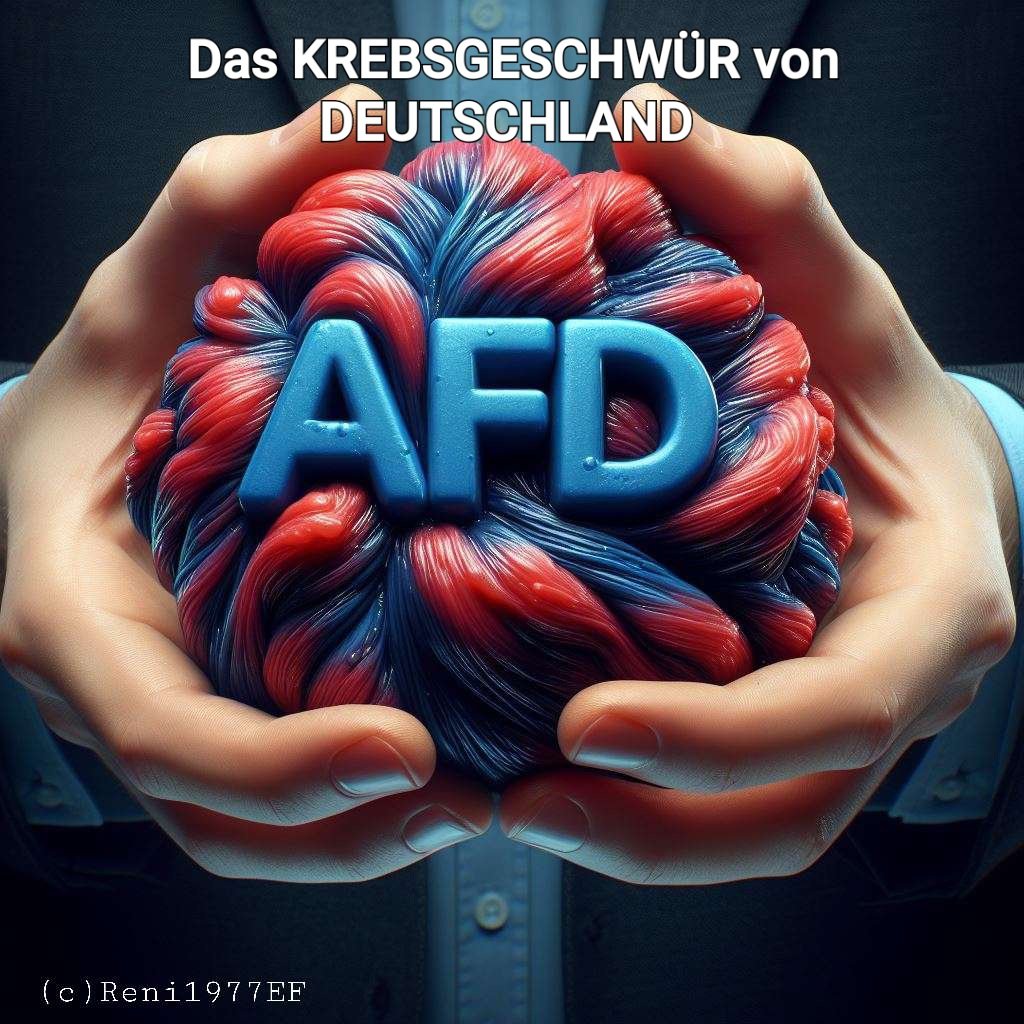 Reni1977EF's tweet image. NICHT VERGESSEN 👇

⁉️ERFURT AUFSTEHEN,LAUT SEIN UND GEGEN RECHTS  DABEI SEIN⁉️ 

👇👇#NieWiederIstJetzt👇👇

Antifaschismus muss man selber machen!
Samstag, 20.01.2024 um 12 Uhr
#Domplatz #Erfurt 

ANTIFASCHISTISCHE AKTION
AUF DIE PLÄTZE FERTIG!"
#noafd 
#AfDVerbotjetzt 
#FCKNZS