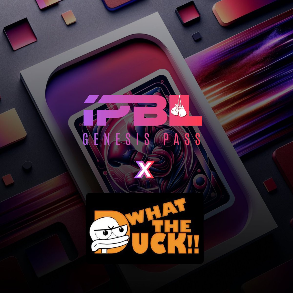 WhatTheDuckCNFT's tweet photo. We're giving away  IPBL Genesis Pass to one lucky winner! 
To enter:  
  Follow: @IPBLBoxing ( Indian Pro Boxing League 🥊)
        &amp;
                 @WhatTheDuckCNFT
📷 Like and retweet this post 📷

Tag 3 Friends 🥊 https://t.co/j9kccZ5rTu