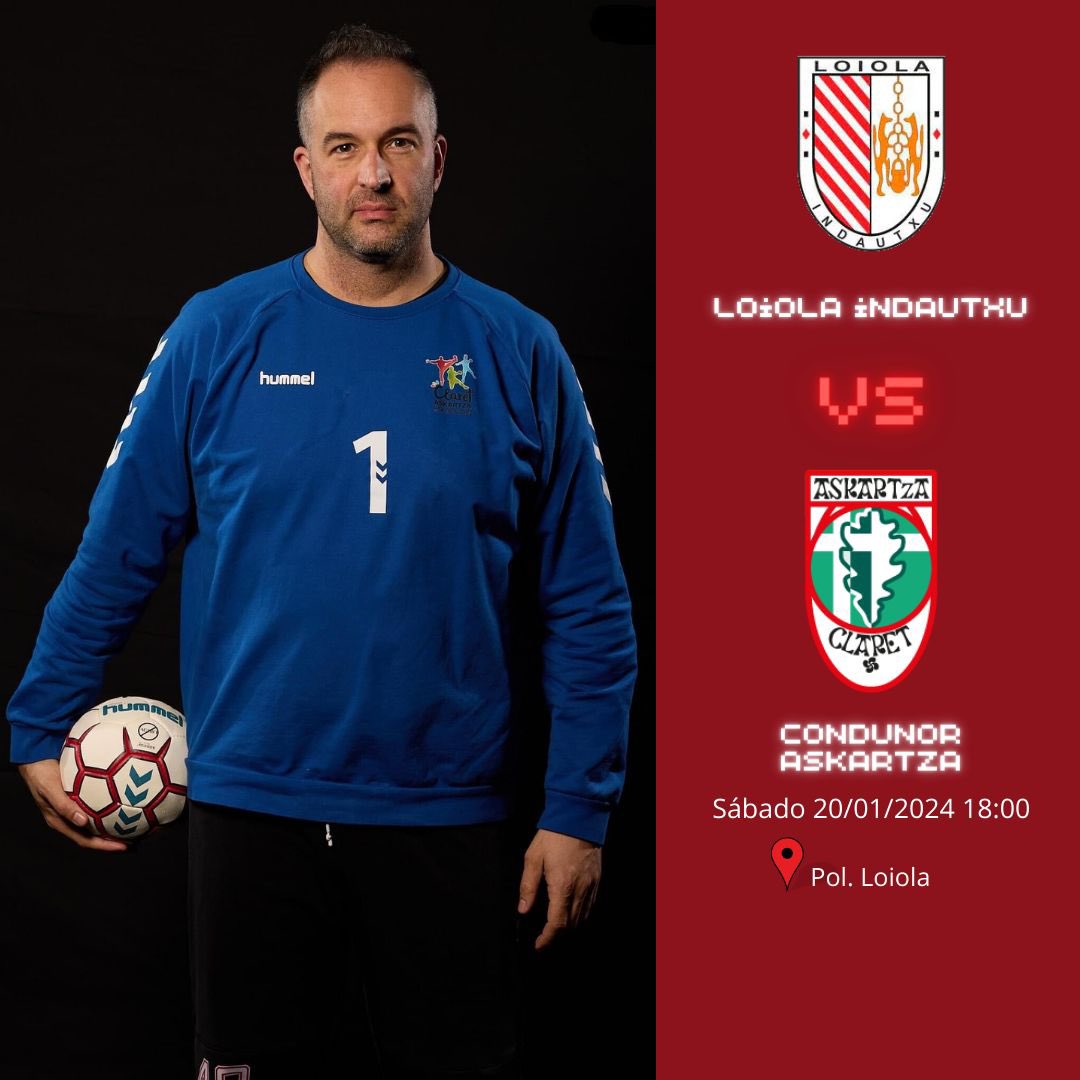 Os traemos el horario de las jornadas senior de este fin de semana. Ánimo chic@s!! 💪🏼  #Balonmano #Handball #Eskubaloia #EskubaloiaBizkaia #Condunor #LemaTransit #SomosUnEquipoDePatioDeColegio #Arriaga #AupaAskartza #AskartzaEskubaloia
#leioa