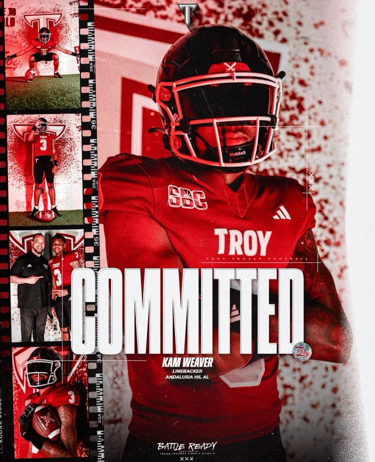 COMMITTED! #TroyTakeover🚨 #BattleReady⚔️  @CalebDavis_TROY <a href="/TroyTrojansFB/">Troy Trojans Football 8x⚔️</a> <a href="/Coach_NBurton/">✨𝙽𝚊𝚝𝚑𝚊𝚗 𝙱𝚞𝚛𝚝𝚘𝚗✨</a>  <a href="/GeradParker1/">Gerad Parker</a> <a href="/AndyBulldogsFB/">Andalusia Football</a> <a href="/CoachMickles/">Marcus Mickles</a> <a href="/2freshty/">Tyrone Ingram Jr.</a>