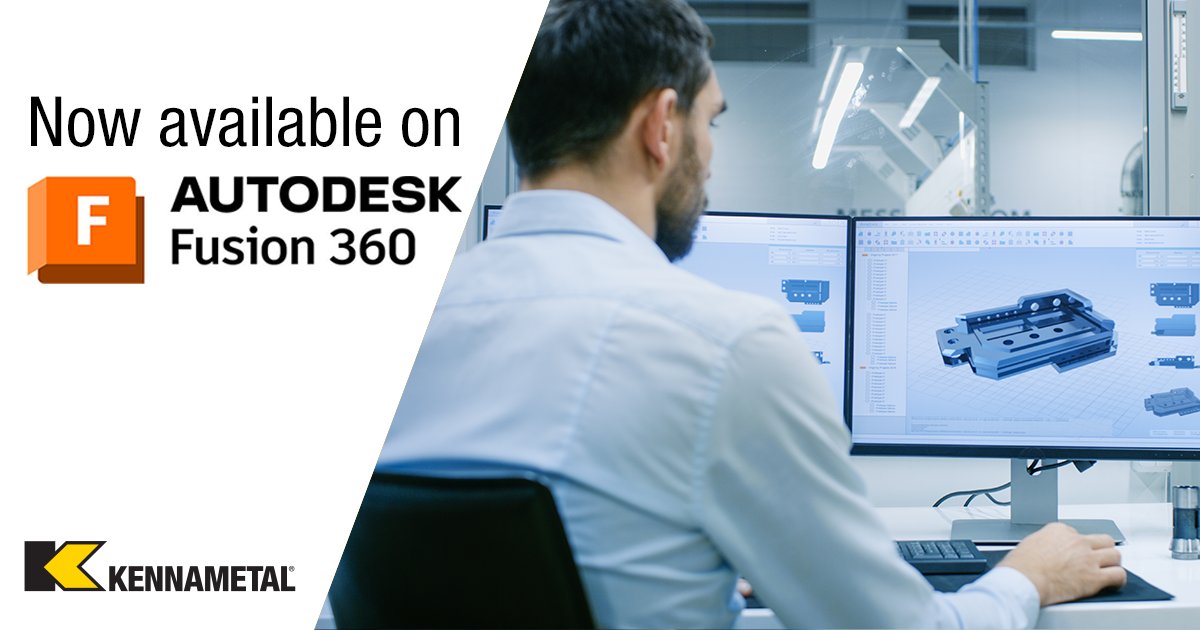 Our next level cutting solutions are available on <a href="/autodesk/">Autodesk</a> Fusion 360, where you can explore our tools, even new ones, while drawing up your latest project. 

Try it out for free and learn more here: okt.to/KB3uD5

#CNC #CNCMachining #MetalCutting