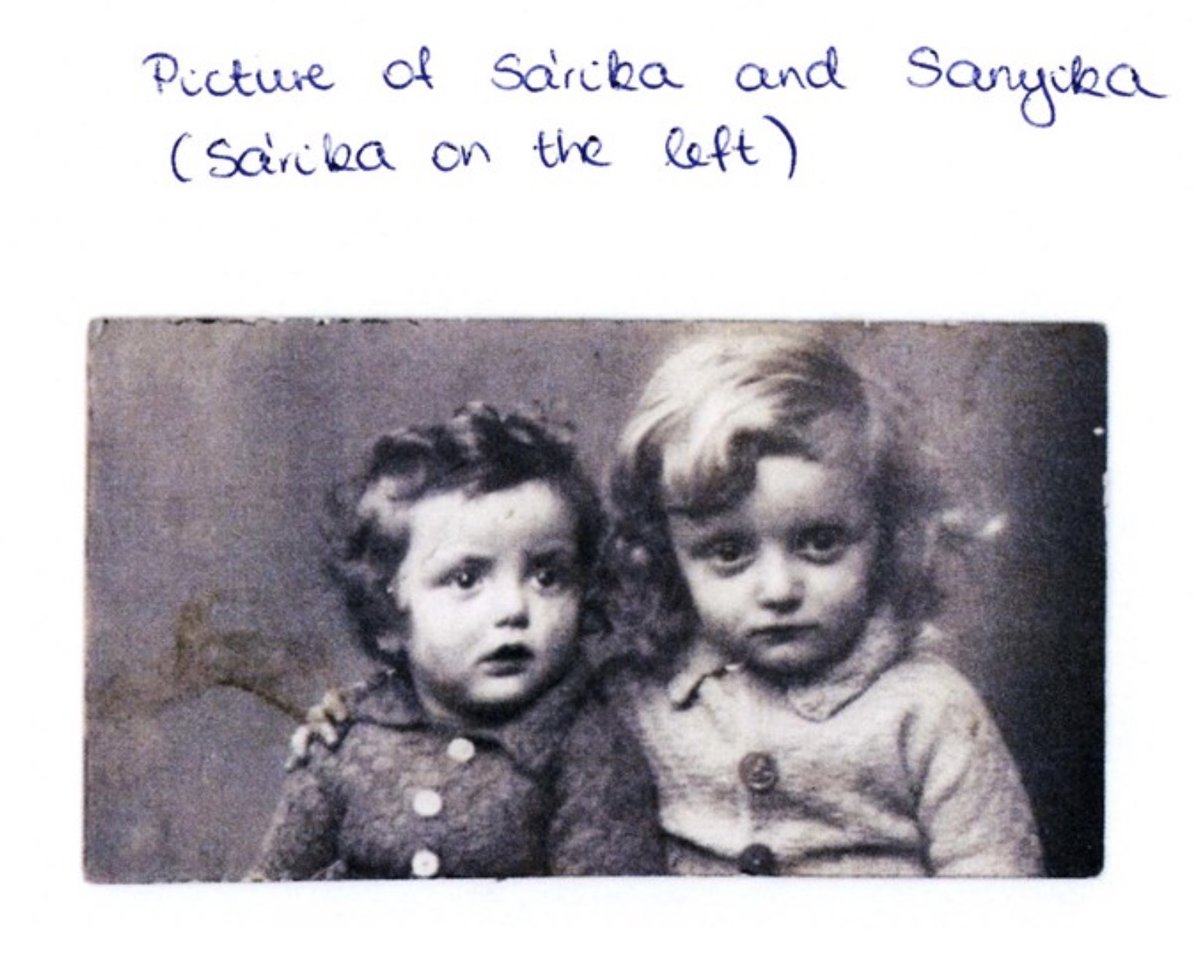 19 January 1940 | A Hungarian Jewish girl, Sarolta Grünwald (pictured left), was born in Csongrad. In June 1944 she was deported to #Auschwitz and murdered in a gas chamber. She was 4 years old. Her two years older brother Sandor was killed with her.