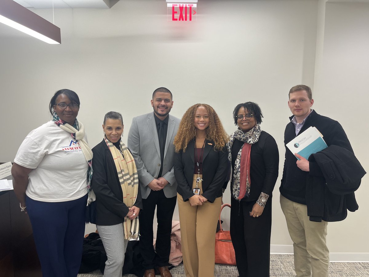 JusticeReform's tweet image. A total of 8 Justice Ambassadors met with ten different lawmakers yesterday throughout the day to discuss the importance of judicial discretion at sentencing. #VAleg #JusticeThatRestores @MartyForUs @GlenSturtevant @AWGNorfolk