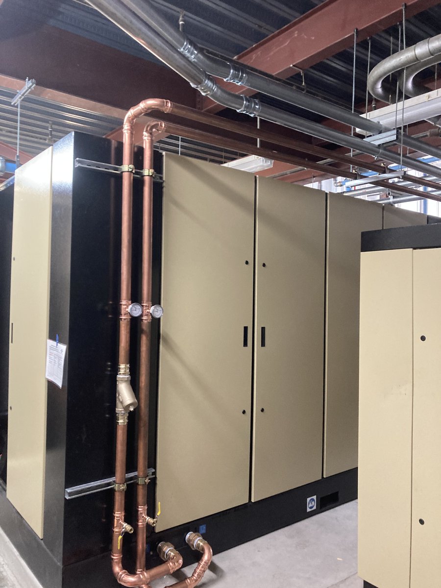 ciscoair's tweet photo. Install at a National Manufacturer in Nevada #ingersollrand #ciscoair #compressors https://t.co/iUWTeFFuDa
