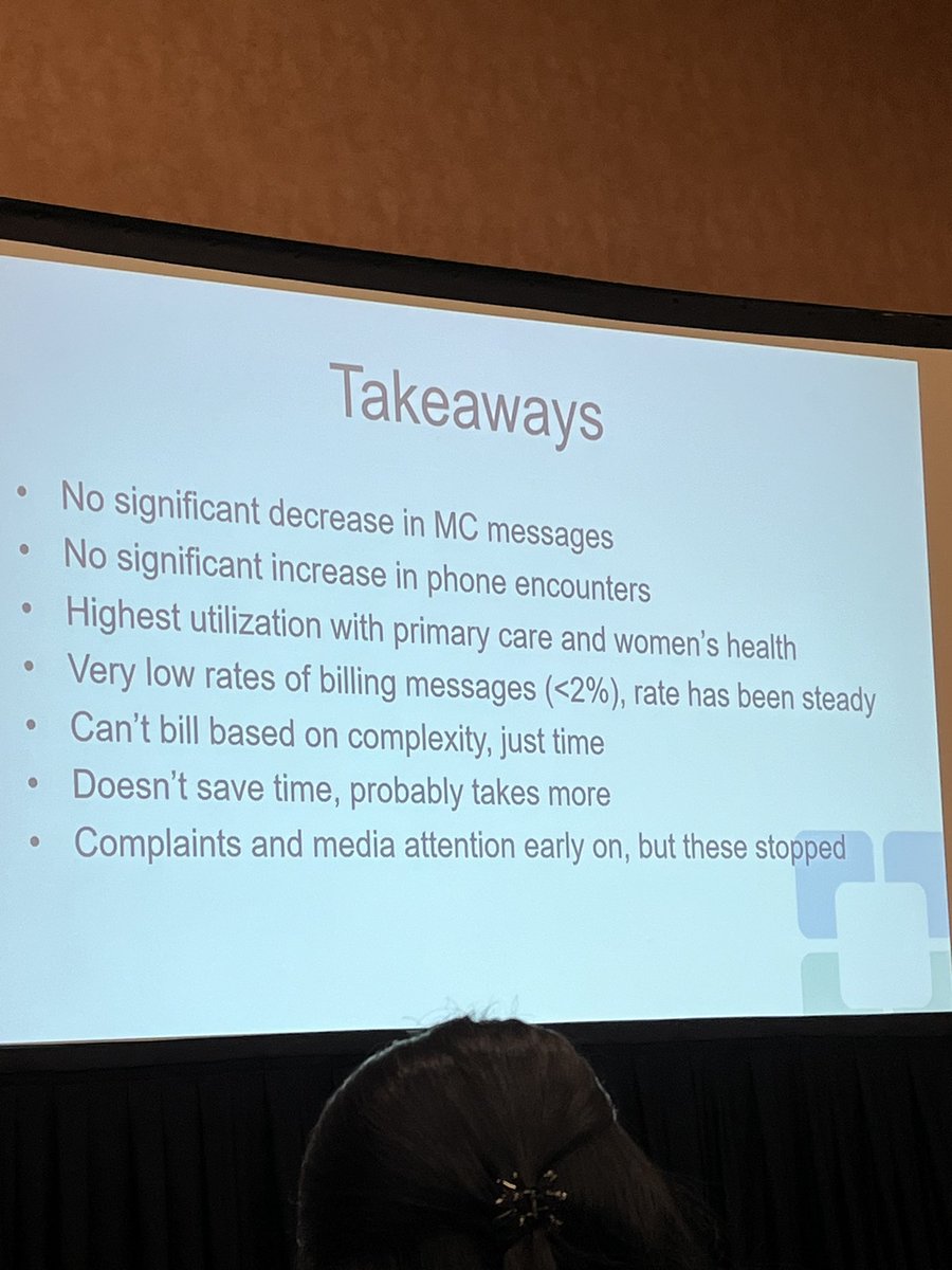 Neel Parekh (@neelparekhmd) on Twitter photo To bill or not to bill? <a href="/PBajicMD/">Petar Bajic</a> discusses billing for asynchronous work like MyChart messages. So far, no impact on volume of messages or phone calls. Better understanding of its effect on burnout is needed! #SAU24 <a href="/CleClinicUro/">Cleveland Clinic Urology</a> To bill or not to bill? <a href="/PBajicMD/">Petar Bajic</a> discusses billing for asynchronous work like MyChart messages. So far, no impact on volume of messages or phone calls. Better understanding of its effect on burnout is needed! #SAU24 <a href="/CleClinicUro/">Cleveland Clinic Urology</a>