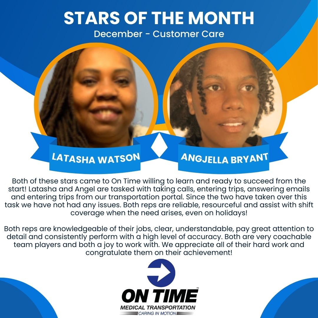 When it comes to teamwork and accuracy, our customer care stars shine brighter than ever! 💪🏼 Let's all give them a virtual high-five and show our appreciation for their stellar efforts! 🌟🙌🏼 

#CustomerCare #CaringInMotion #Teamwork #StarOfTheMonth #AmazingWork