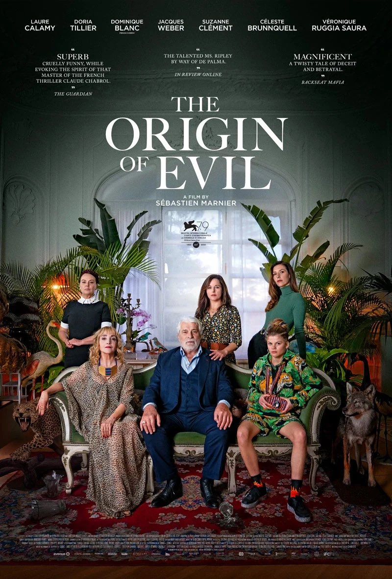 LifeIsAFilmFest's tweet photo. Sébastien Marnier’s Venice, Toronto, and London Film Festival thriller THE ORIGIN OF EVIL with Laure Calamy, Doria Tillier, Dominique Blanc, Jacques Weber, and Suzanne Clément is on AMC+.
#TheOriginOfEvil #FilmTwitter #AMCPlus https://t.co/80FPgxIhMb