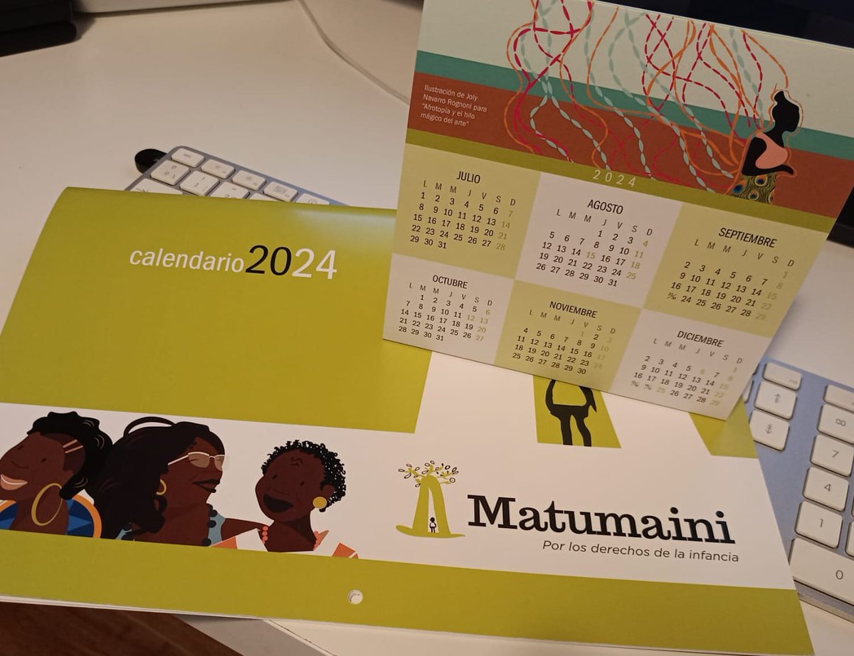 Últimos calendarios del 2024. Afrotopia recibe en Somiedo a tres artistas Guinea Ecuatorial, Costa de Marfil y Mozambique. 

No te quedes sin el tuyo! 

Escribe a matumainiepd@yahoo.es