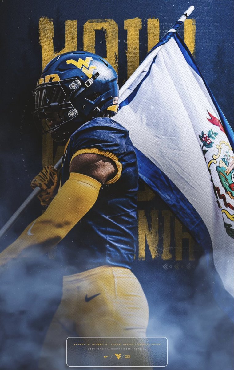 Thankful to be invited to the blue and gold spring game! @CoachBlaineStew @CoachMooreWVU