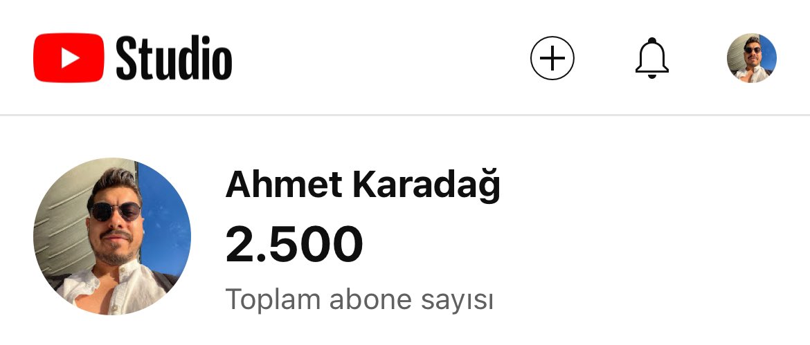 2500 olmuşuz 👉👈 bu sene hedefim youtube + spotify tarafına daha fazla içerik üretmek. bilgi paylaştıkça çoğalır⚡️ youtube.com/@ahmetikrdg spoti.fi/3tqo0PO