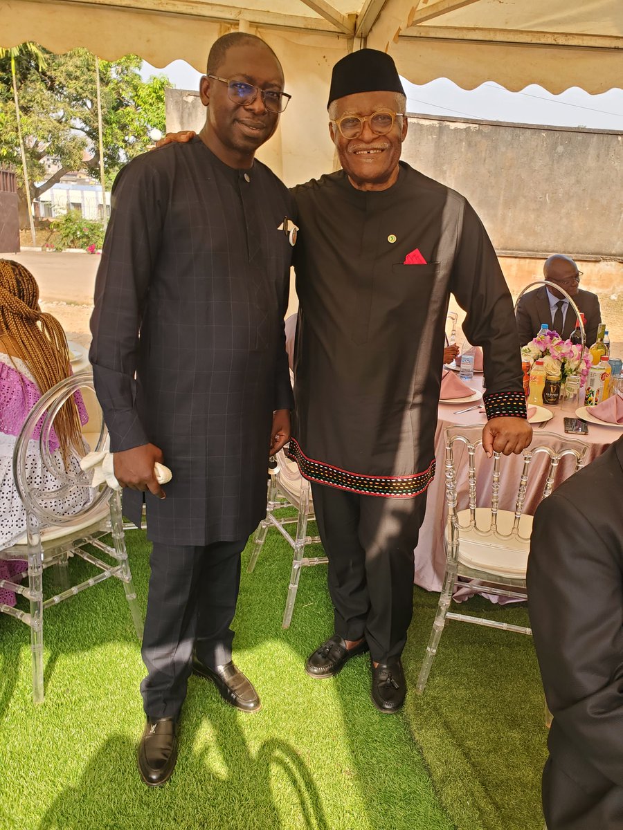 Always a benediction to meet with role model legends like Ni Akere Muna, former Bâtonnier of Cameroon, former President of Pan African Lawyers Union, former President of AU ECOSOCC, former Vice President of Transparency Int. What a privilege to meet with a person of this caliber