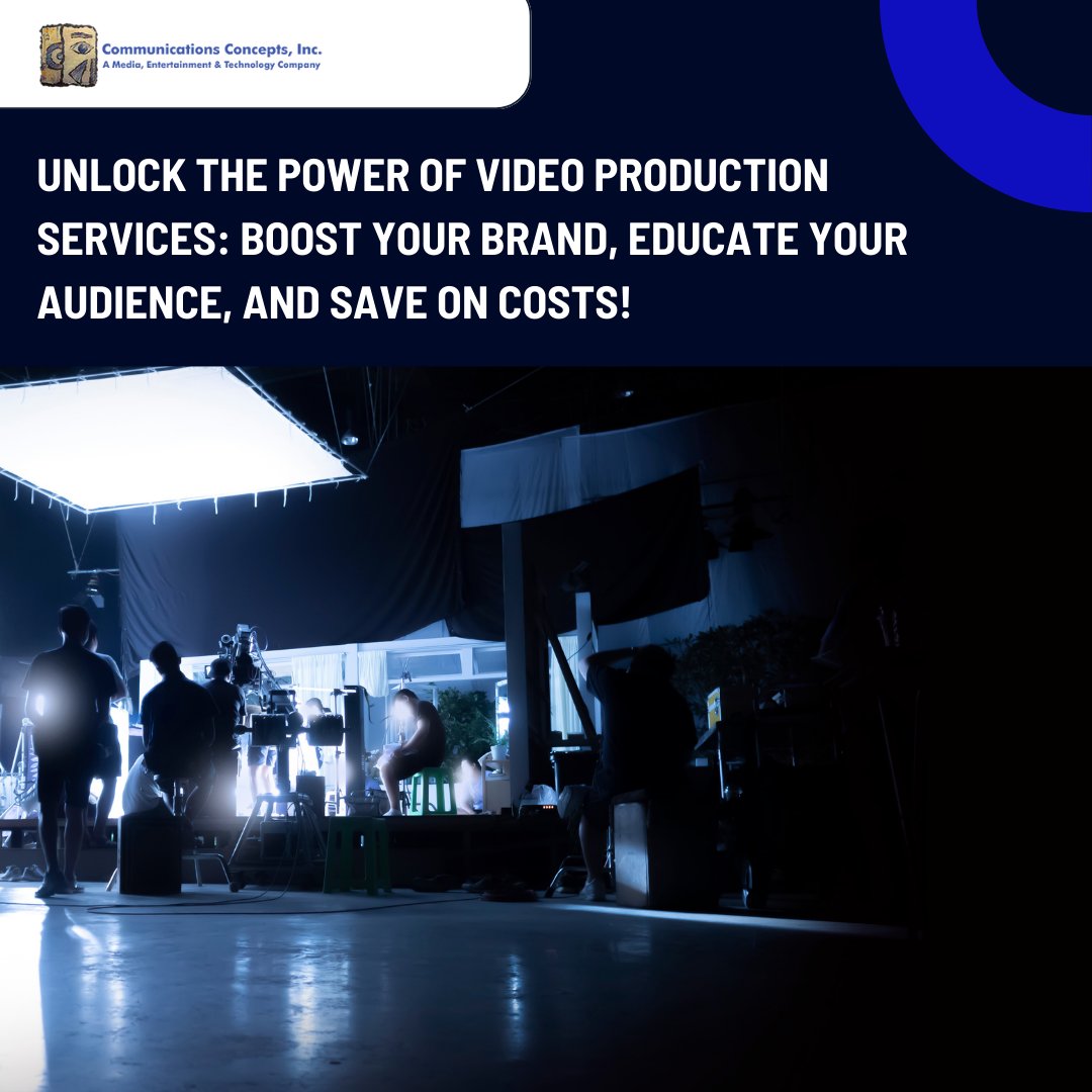 Unlock the power of video production services: Boost your brand, educate your audience, and save on costs!

Level up your video game with our top-notch production services. Contact us at cci321.com today!

#VideoProductionCompany #AppDevelopment #EventVideoProduc
