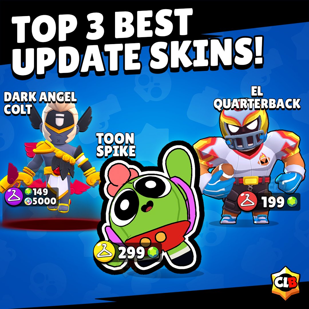 Top 3 best update skins! 🔥

Here is our top 3 BEST Skins from the update. We have got some pricy skins this time around. 💎

What is YOUR top 3? 👇

#BrawlStars #StarrToon