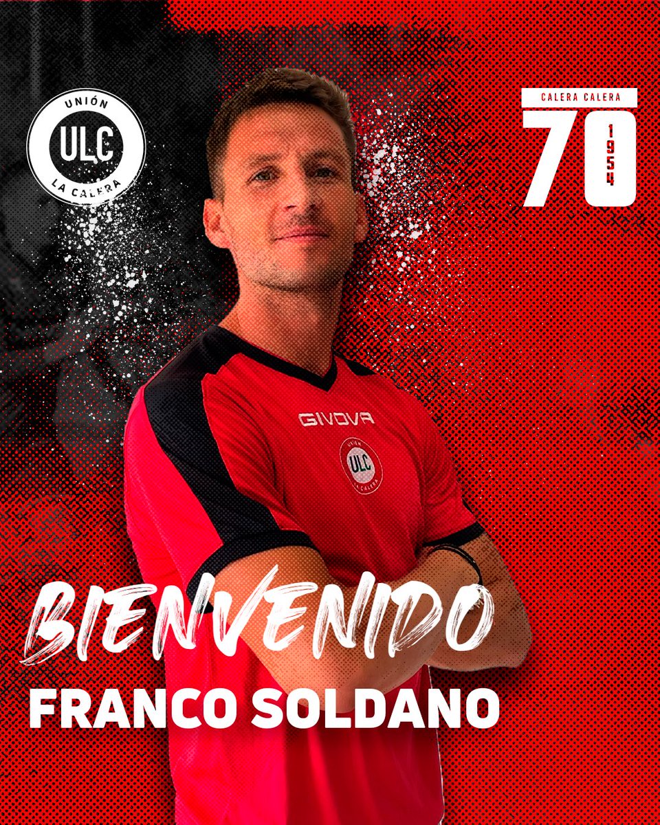 🔛 ¡Bienvenido al Rojo, Franco Soldano! 👊❤ El delantero internacional ya es cementero y está a disposición para defender con categoría nuestra hermosa camiseta en la temporada 2024 💪⚽ Que sea un buen 2024 Franco 🙌❤ #VamosCalera ❤ #70AñosAlRojoDeMiVida #CaleraCalera