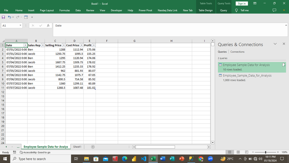 timi_jaykeyz's tweet photo. An Image breakdown of connecting SQL server database to Excel in analysing insights and generating tracking and Monitoring just Incase there's an alteration in your database,feel free to place a DM if you need further explanation
#DataAnalytics 
#DataScience 
#DataScientist https://t.co/WJ5h7aW1bL