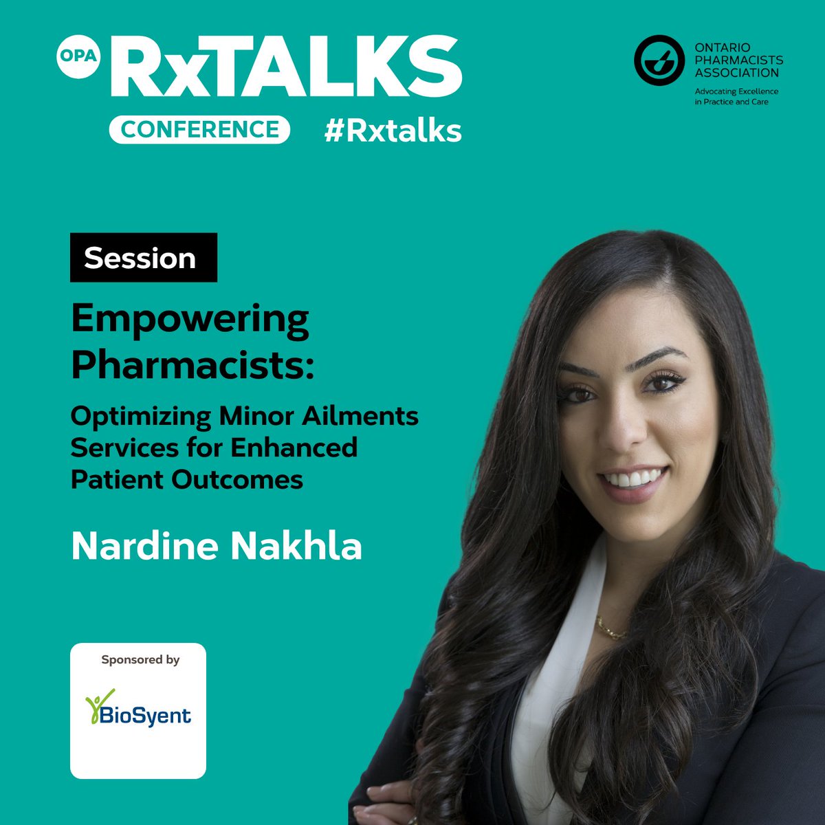 OntPharmacists's tweet photo. Coming up at 1:15 p.m.
Empowering Pharmacists: Optimizing Minor Ailments Services for Enhanced Patient Outcomes
#RxTalks https://t.co/Xpb1QXLE0g