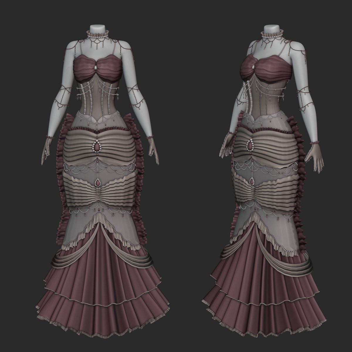 george_vagias's tweet photo. Decided to repost this now that I will be making it irl! 
Gonna be my final project for high school 😭🫶

#designer #blender3d #RobloxDev #dress #fashion https://t.co/jKsPzpBdLG
