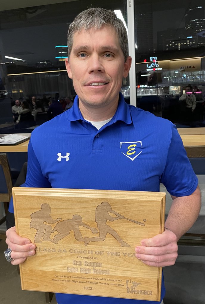 Esko’s Ben Haugen is your 2A Coach of the Year - Congrats!!
