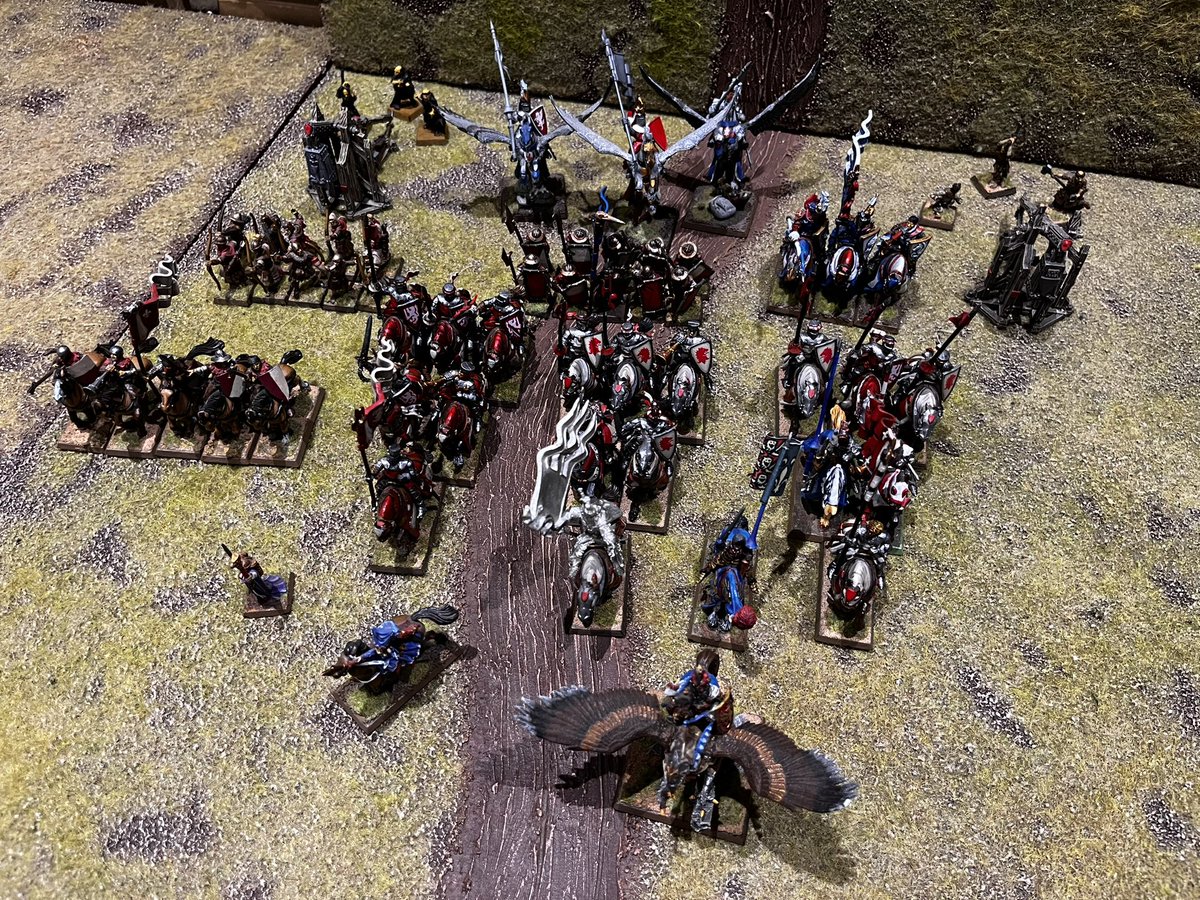 Getting the old models out for the launch of the Old World tomorrow. So excited to get my books (if they are in stock). #warhammer #oldworld