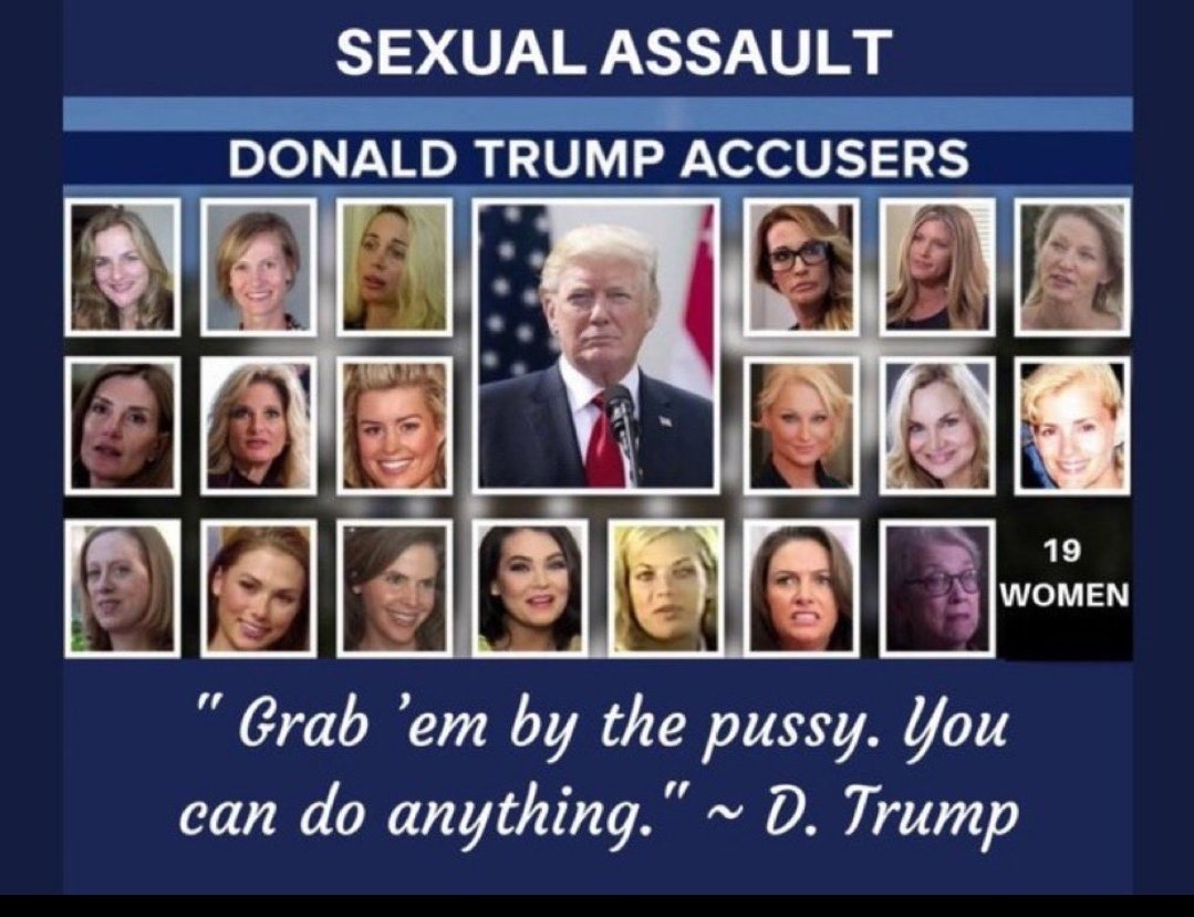 GraceIsInvisibl's tweet photo. @heald_kevi33094 @ponysforever1 @MS_Sambo_ People NOT RESPONSIBLE for any of trump's  legal issues including insurrection, fraud, sexual assault, and election interference, President Biden, - Obama,  Hillary Clinton etc.  Complete list of everyone who IS responsible for trump's legal jeopardy: - Donald J trump https://t.co/VZJK87hokD