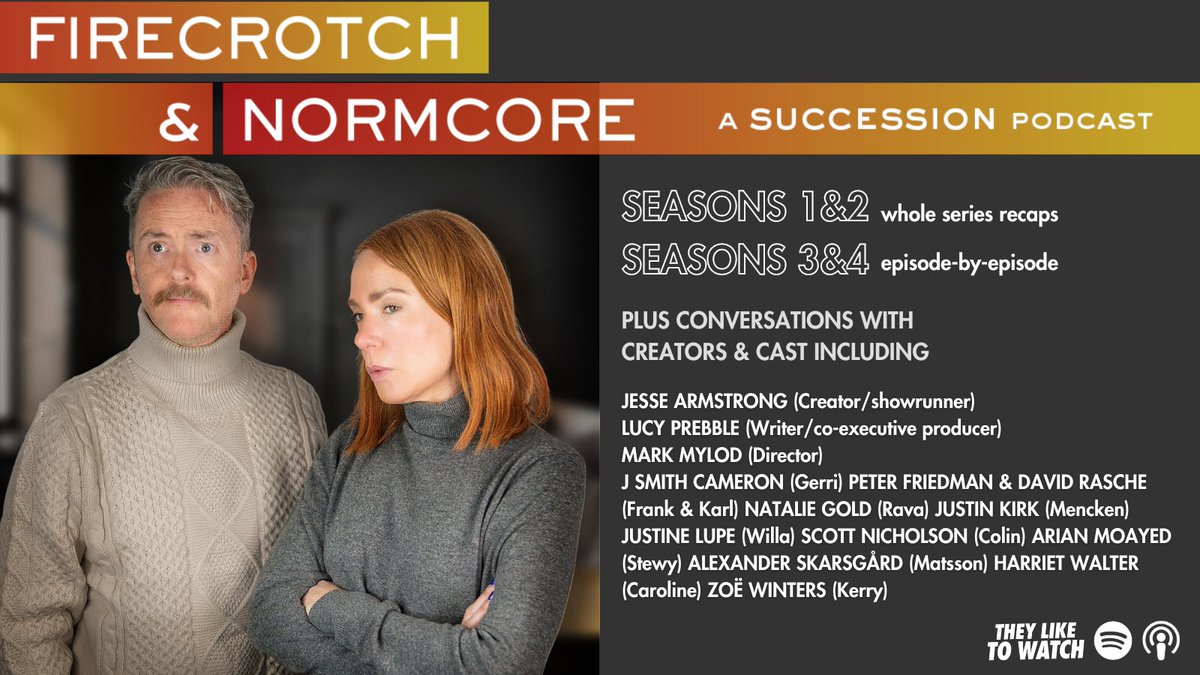 Finally watching #Succession after it won all the 🏆🏆🏆? We here for you.
🎧LISTEN: podfollow.com/firecrotchnorm…