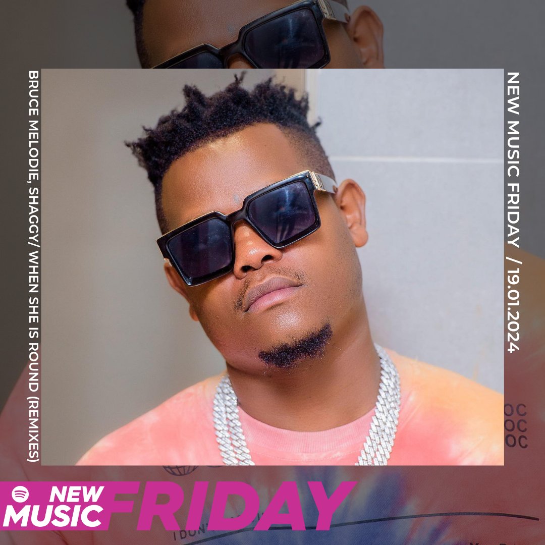spotifyrwanda's tweet photo. Dive into the sound vibe of this week’s mega hits on Spotify’s New Music Friday. 🎧✨ #NewMusicFriday
@BruceMelodie
@bwizaofficia
@confyrw https://t.co/41KiklypNM